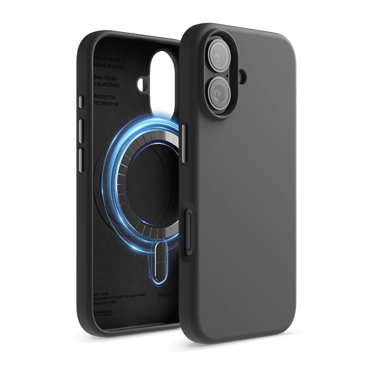 Elago - Magnetic Silicone Case for Iphone 16