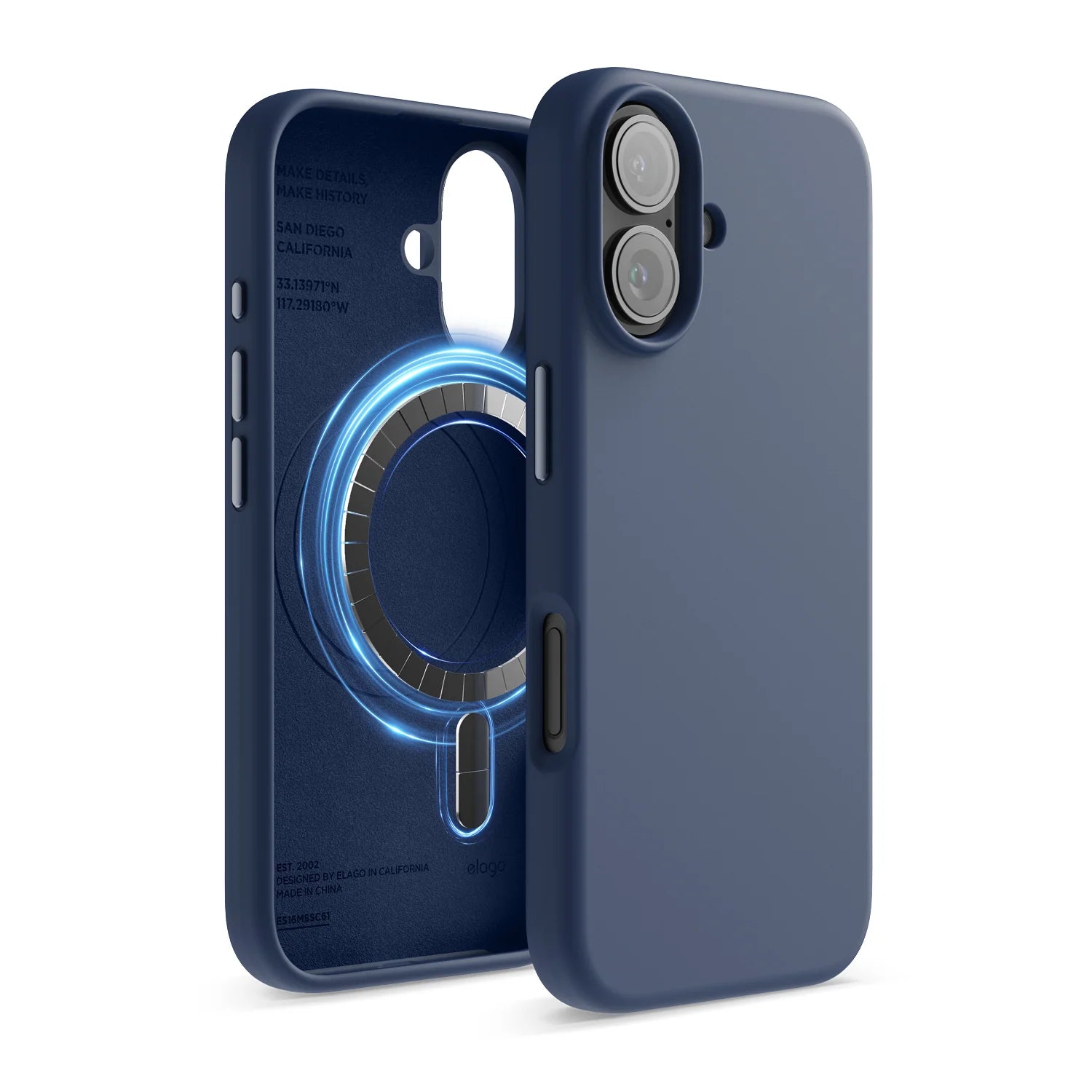 Elago - Magnetic Silicone Case for Iphone 16