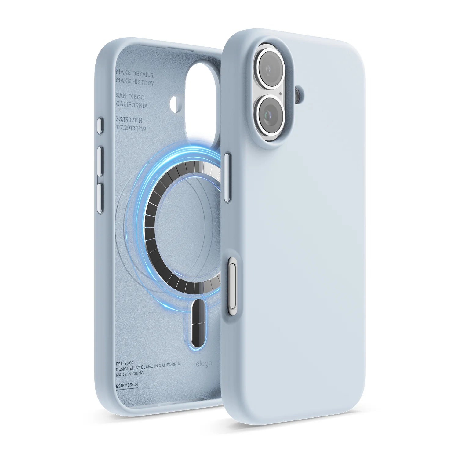 Elago - Magnetic Silicone Case for Iphone 16