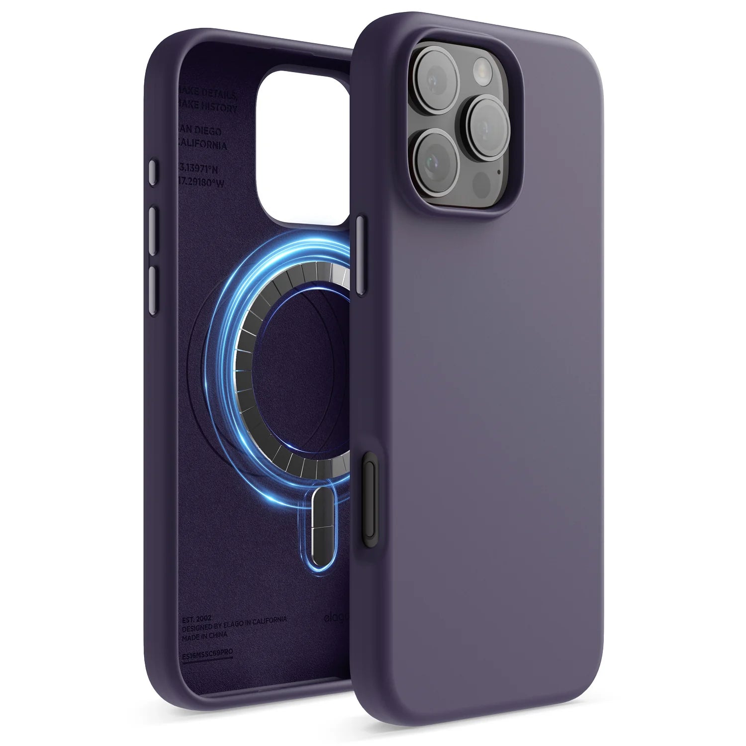 Elago - Magnetic Silicone Case for Iphone 16