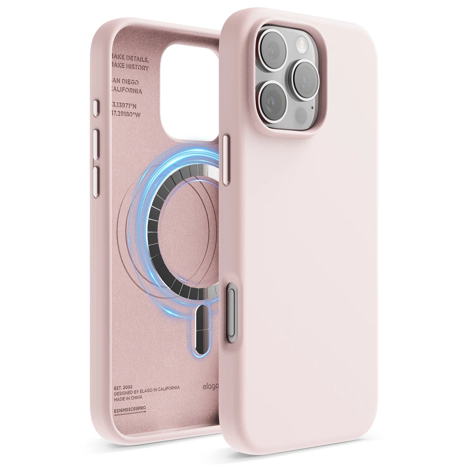 Elago - Magnetic Silicone Case for Iphone 16