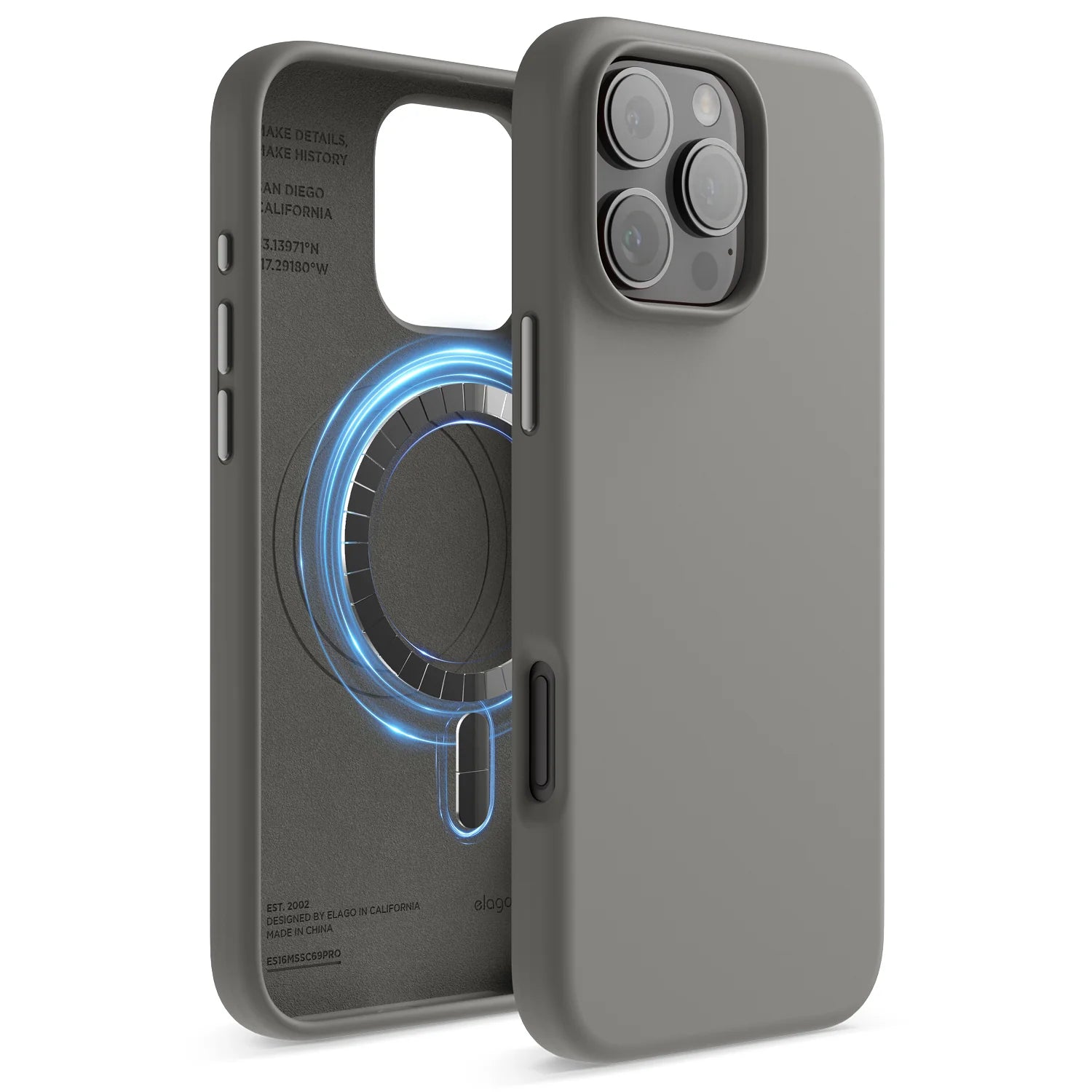 Elago - Magnetic Silicone Case for Iphone 16