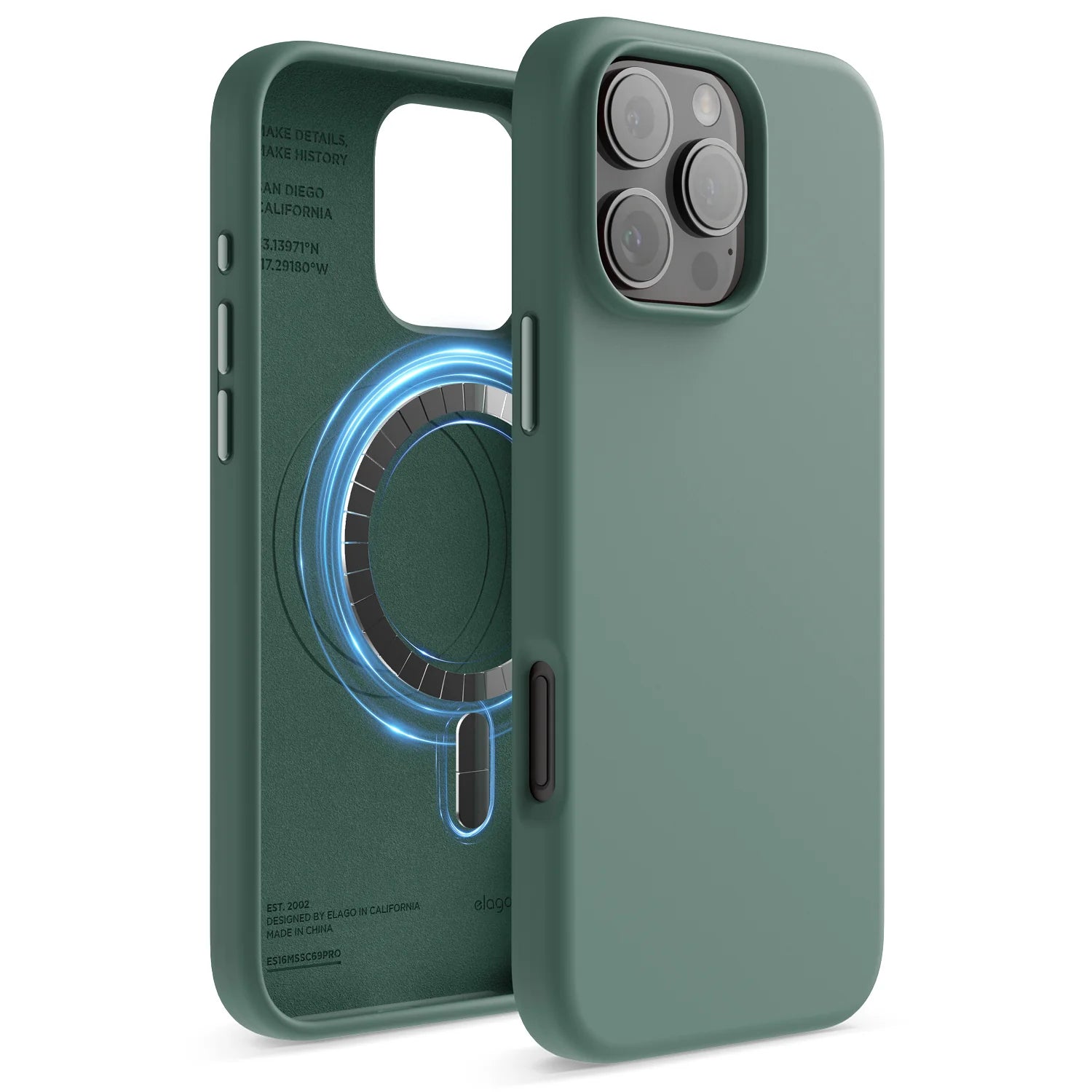 Elago - Magnetic Silicone Case for Iphone 16