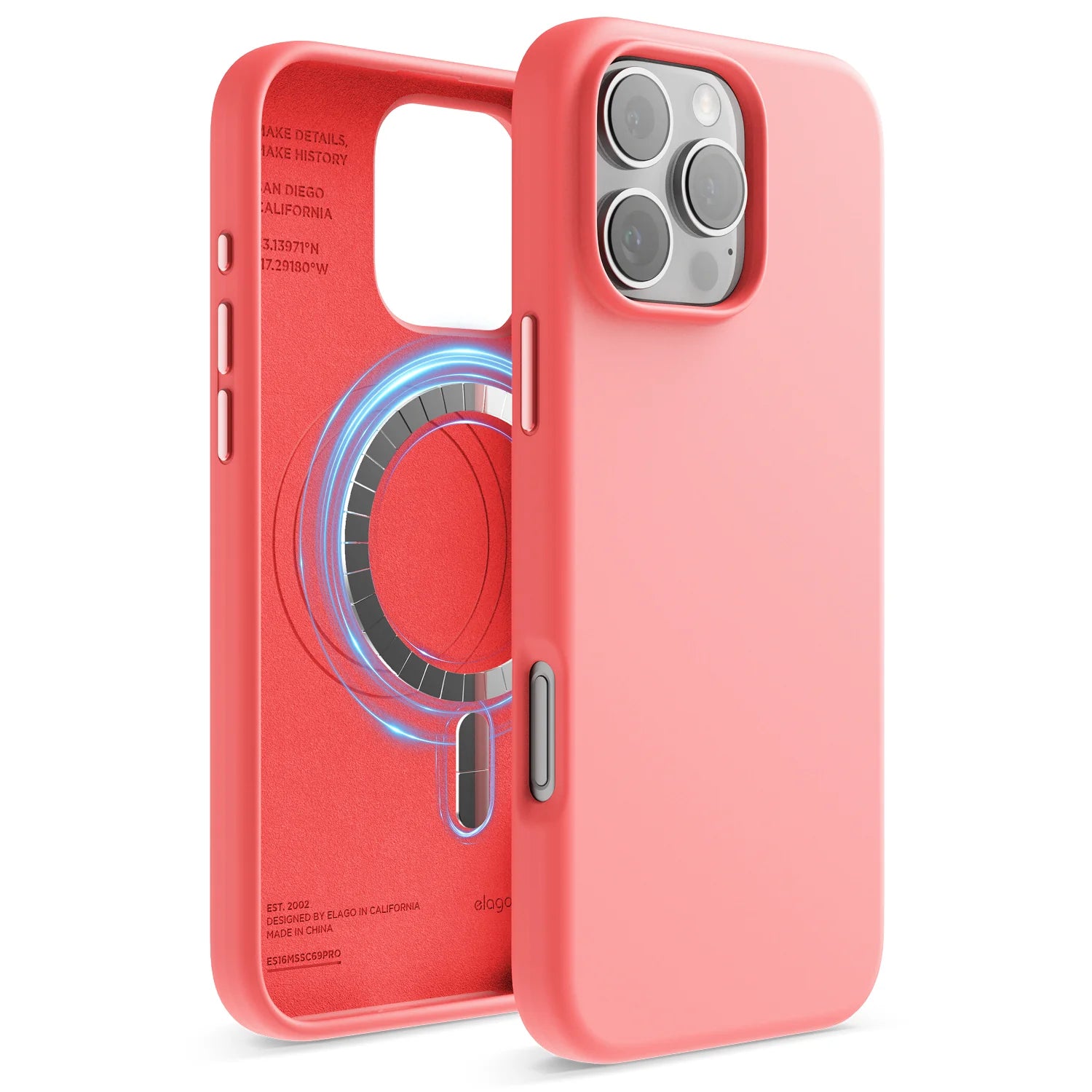 Elago - Magnetic Silicone Case for Iphone 16