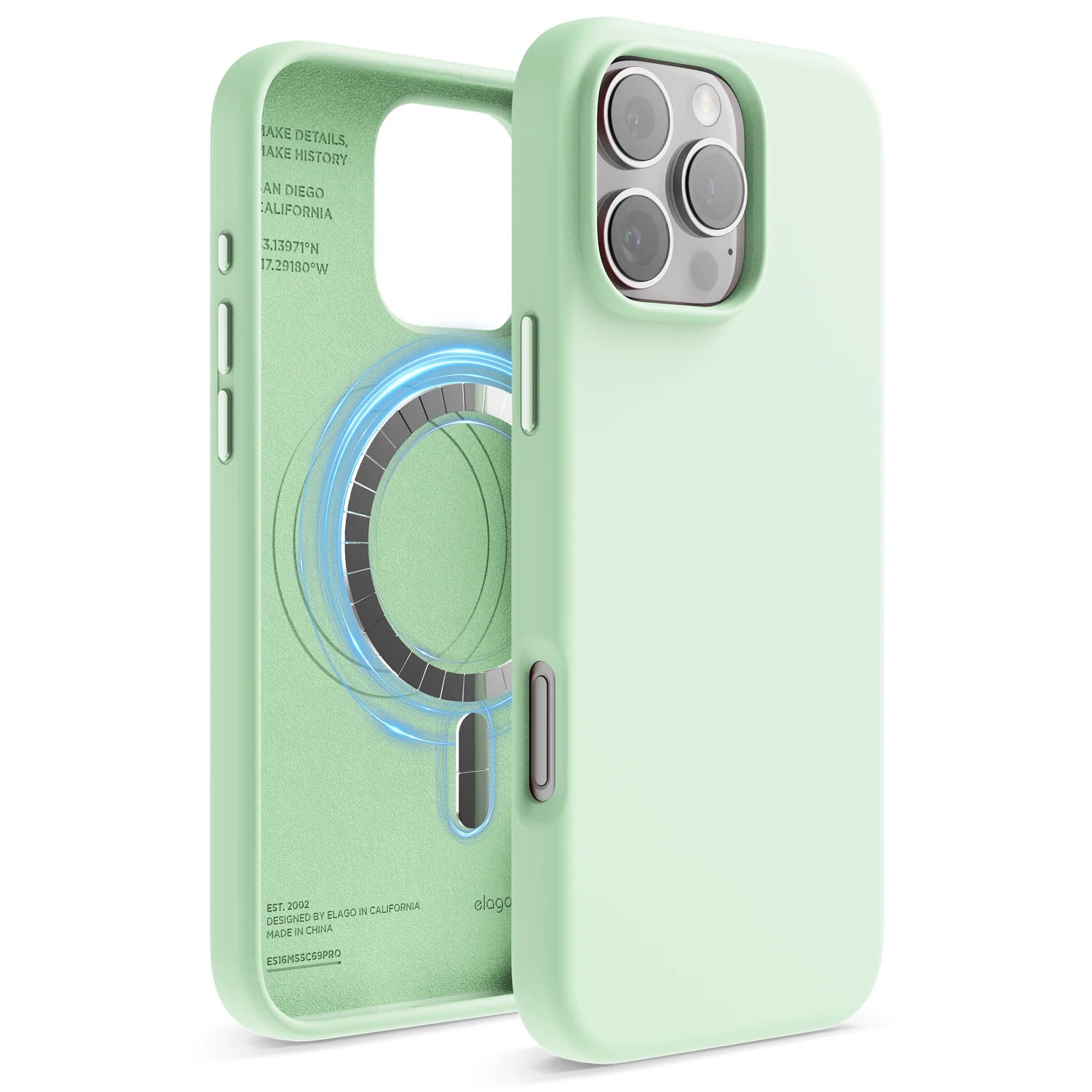 Elago - Magnetic Silicone Case for Iphone 16