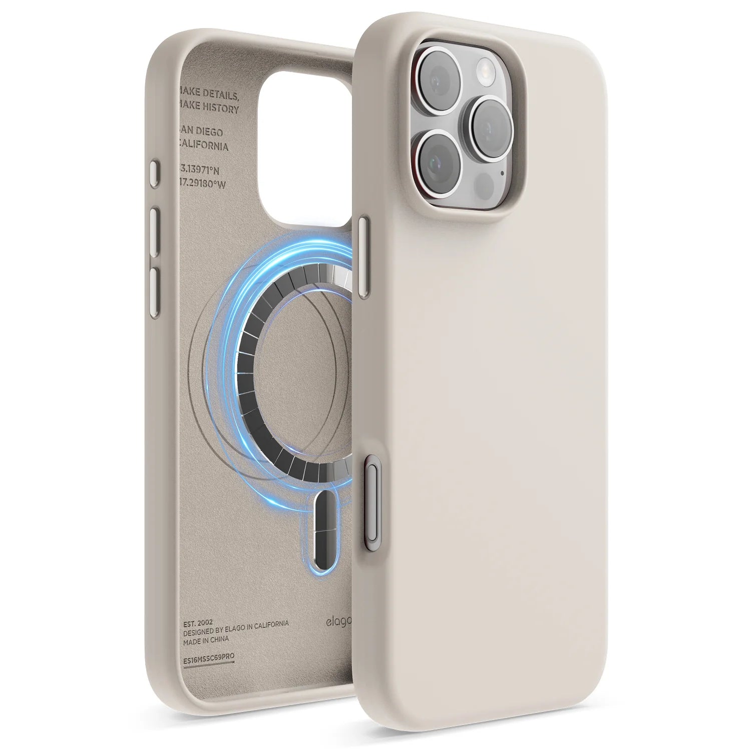 Elago - Magnetic Silicone Case for Iphone 16