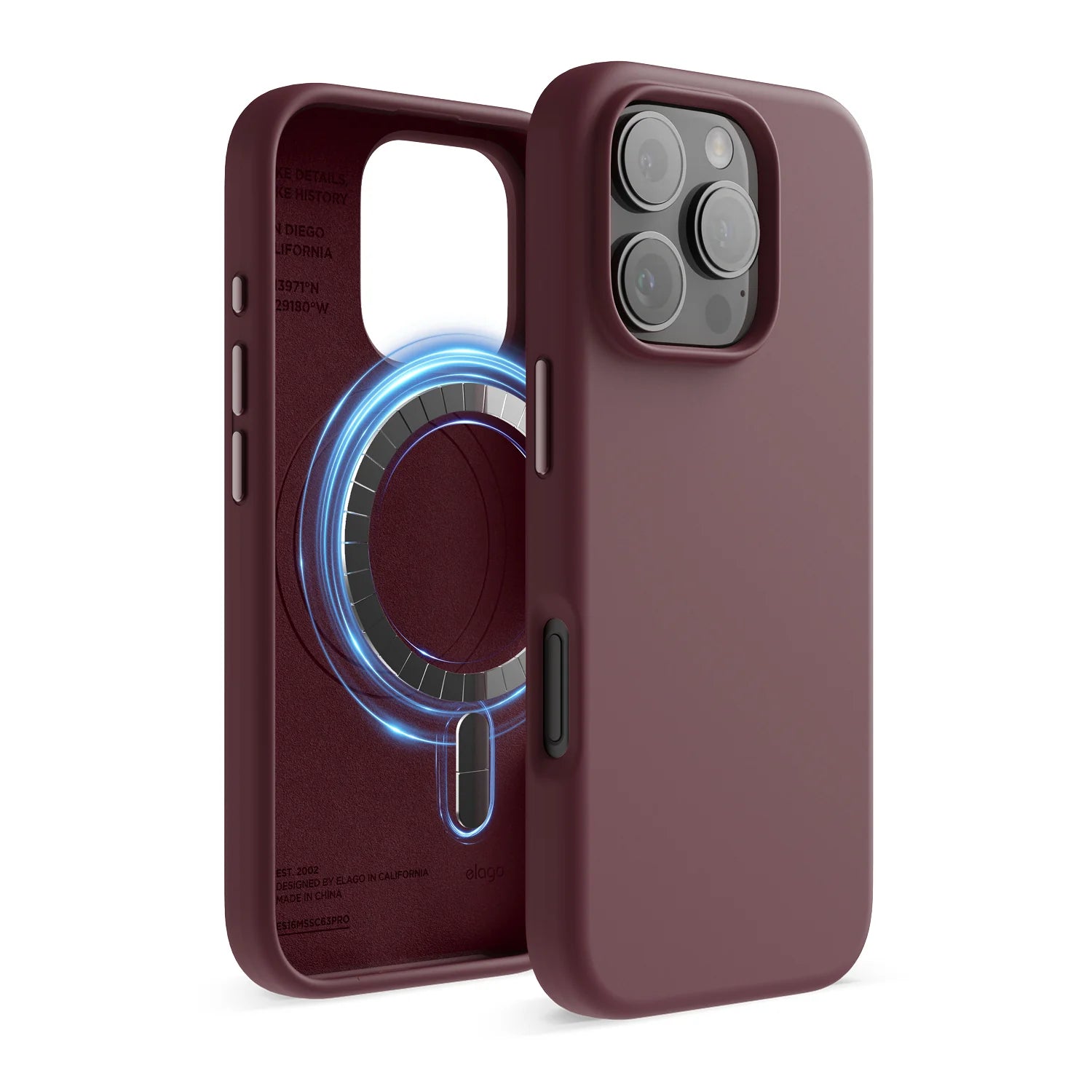 Elago - Magnetic Silicone Case for Iphone 16