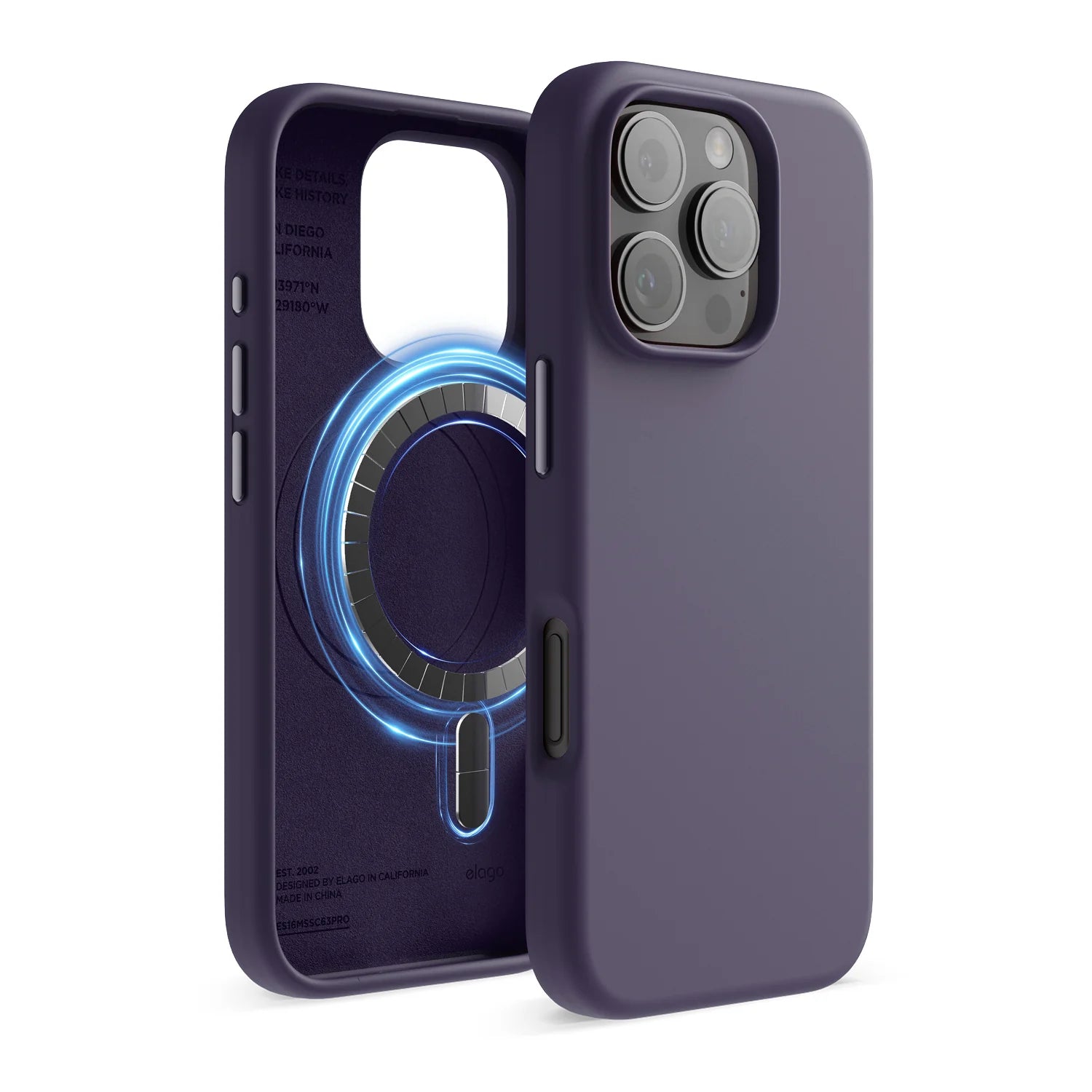 Elago - Magnetic Silicone Case for Iphone 16