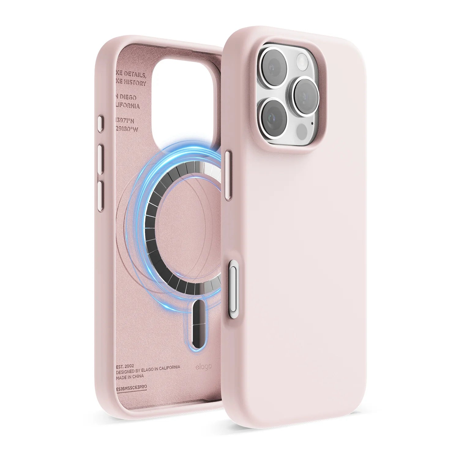 Elago - Magnetic Silicone Case for Iphone 16