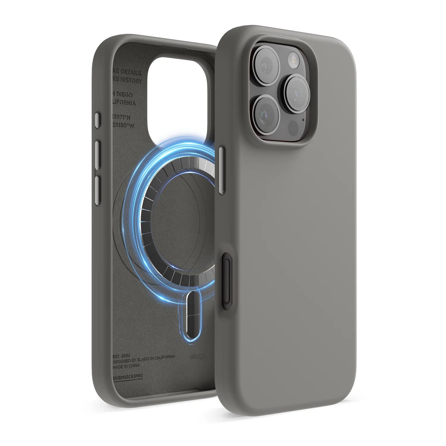 Elago - Magnetic Silicone Case for Iphone 16