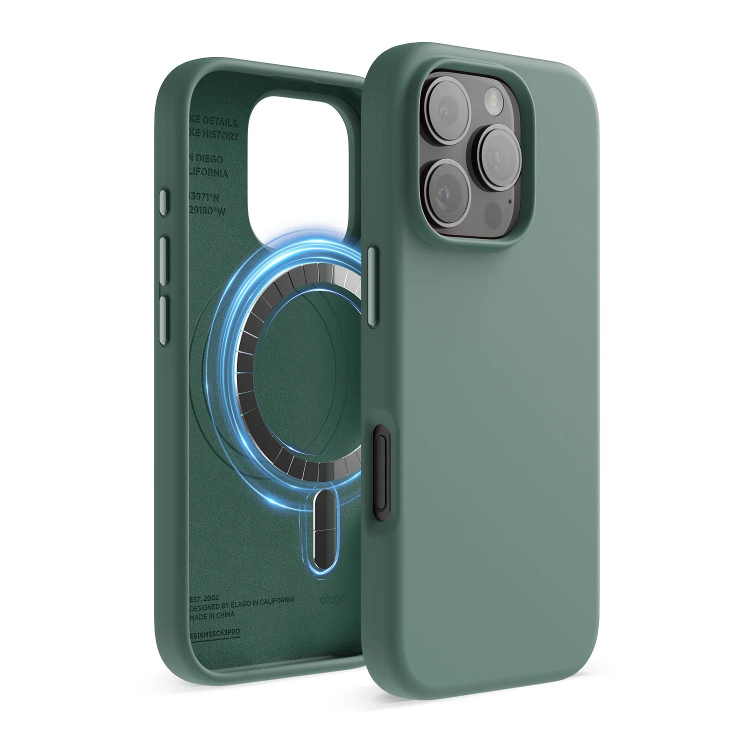 Elago - Magnetic Silicone Case for Iphone 16