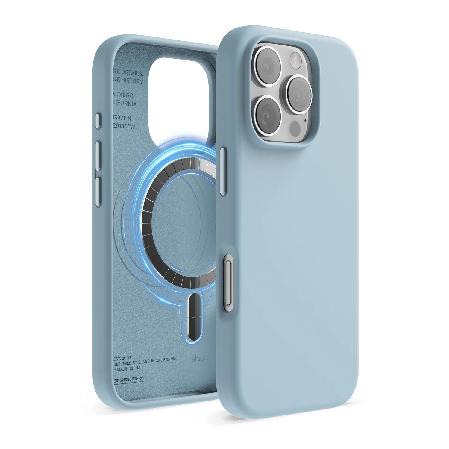 Elago - Magnetic Silicone Case for Iphone 16