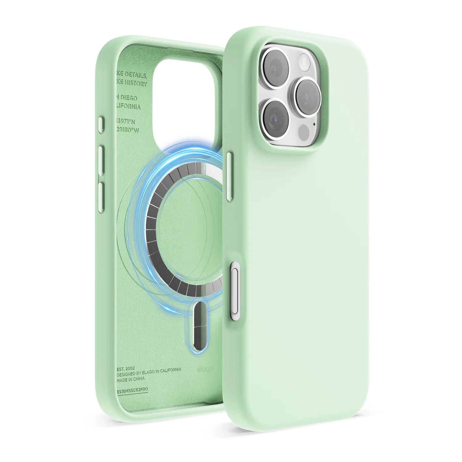 Elago - Magnetic Silicone Case for Iphone 16