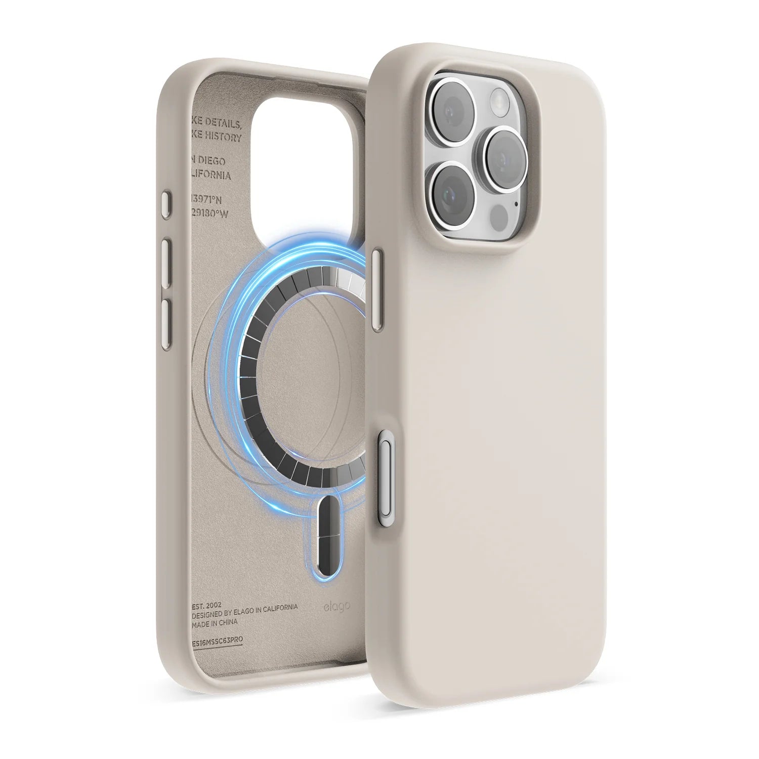 Elago - Magnetic Silicone Case for Iphone 16