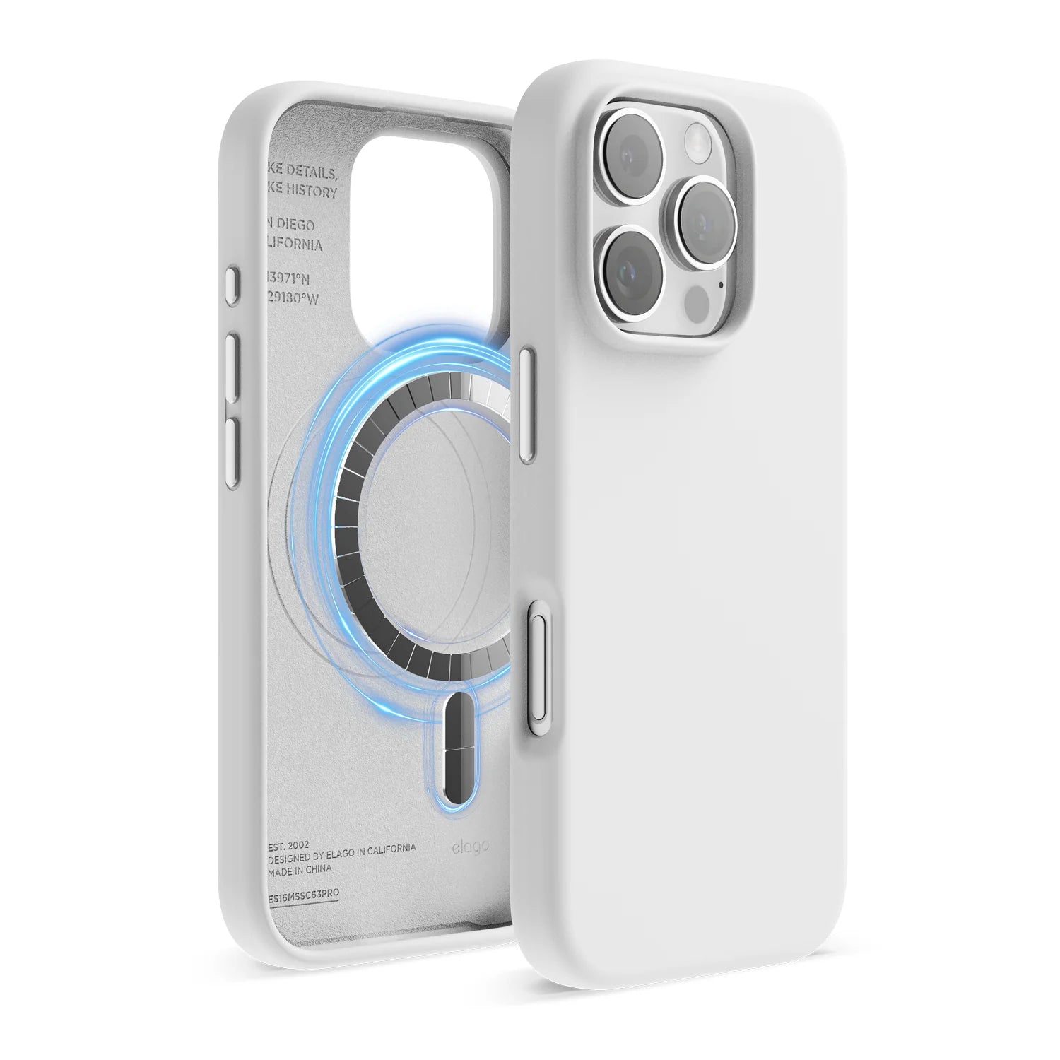 Elago - Magnetic Silicone Case for Iphone 16