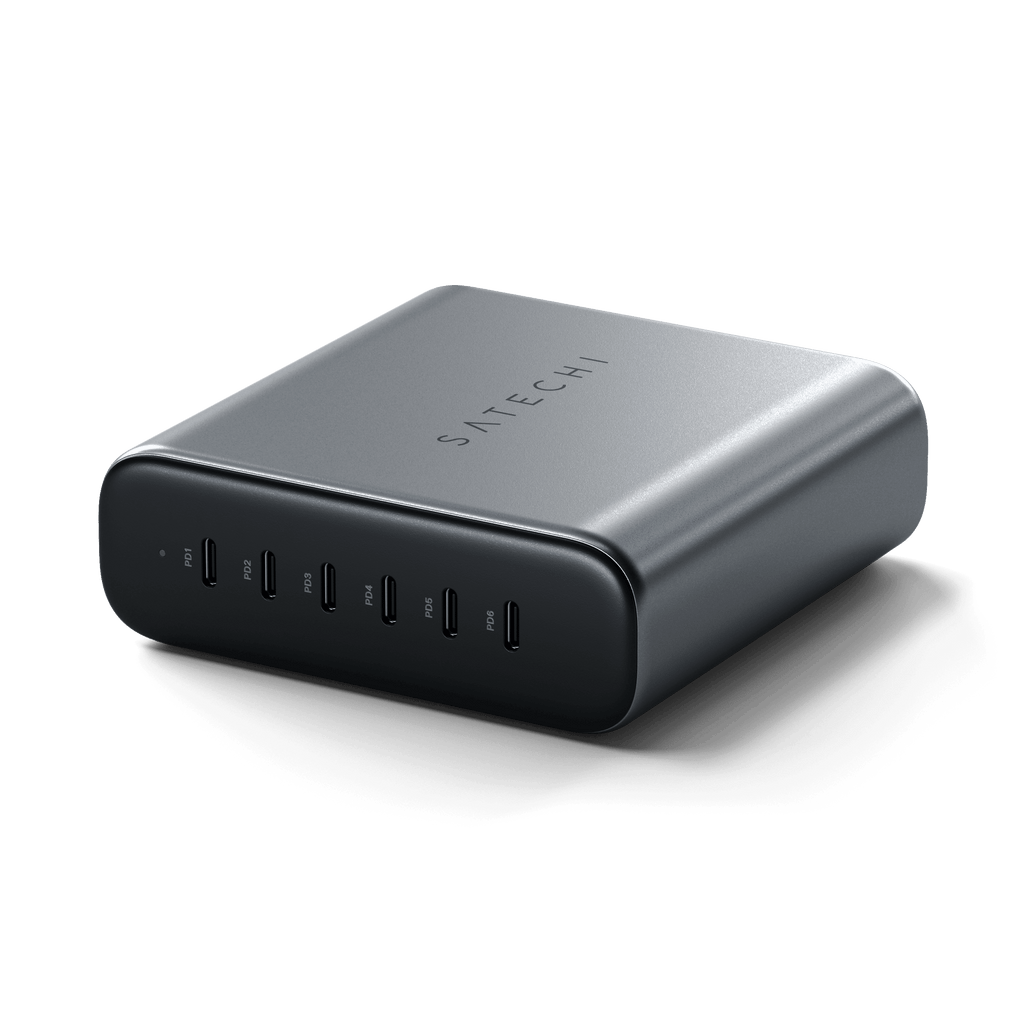 Satechi - 200W USB-C 6-PORT GaN Charger