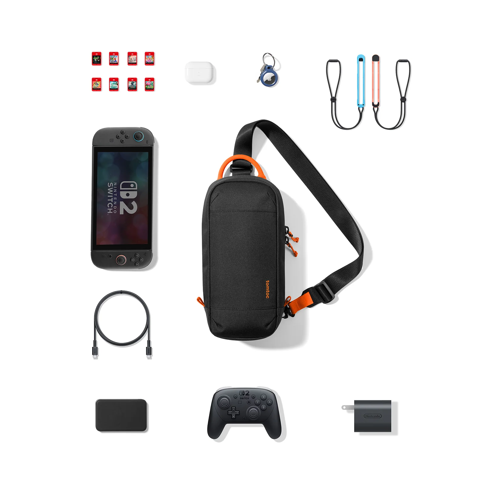 Tomtoc - GameOn-G49 Nintendo Switch 2 Sling Bag