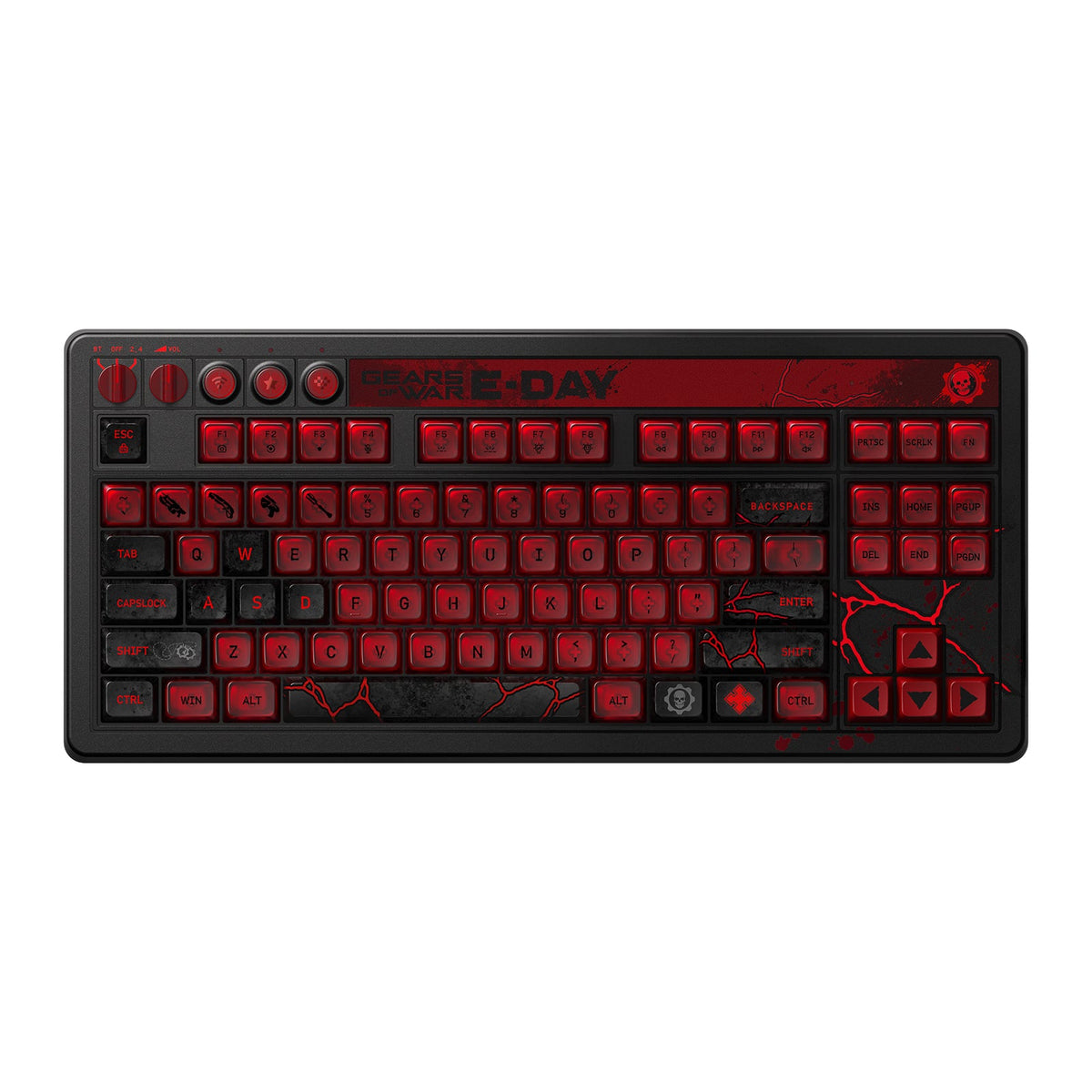 8BitDo - Retro 87 Mechanical Keyboard Gears of War: E-Day