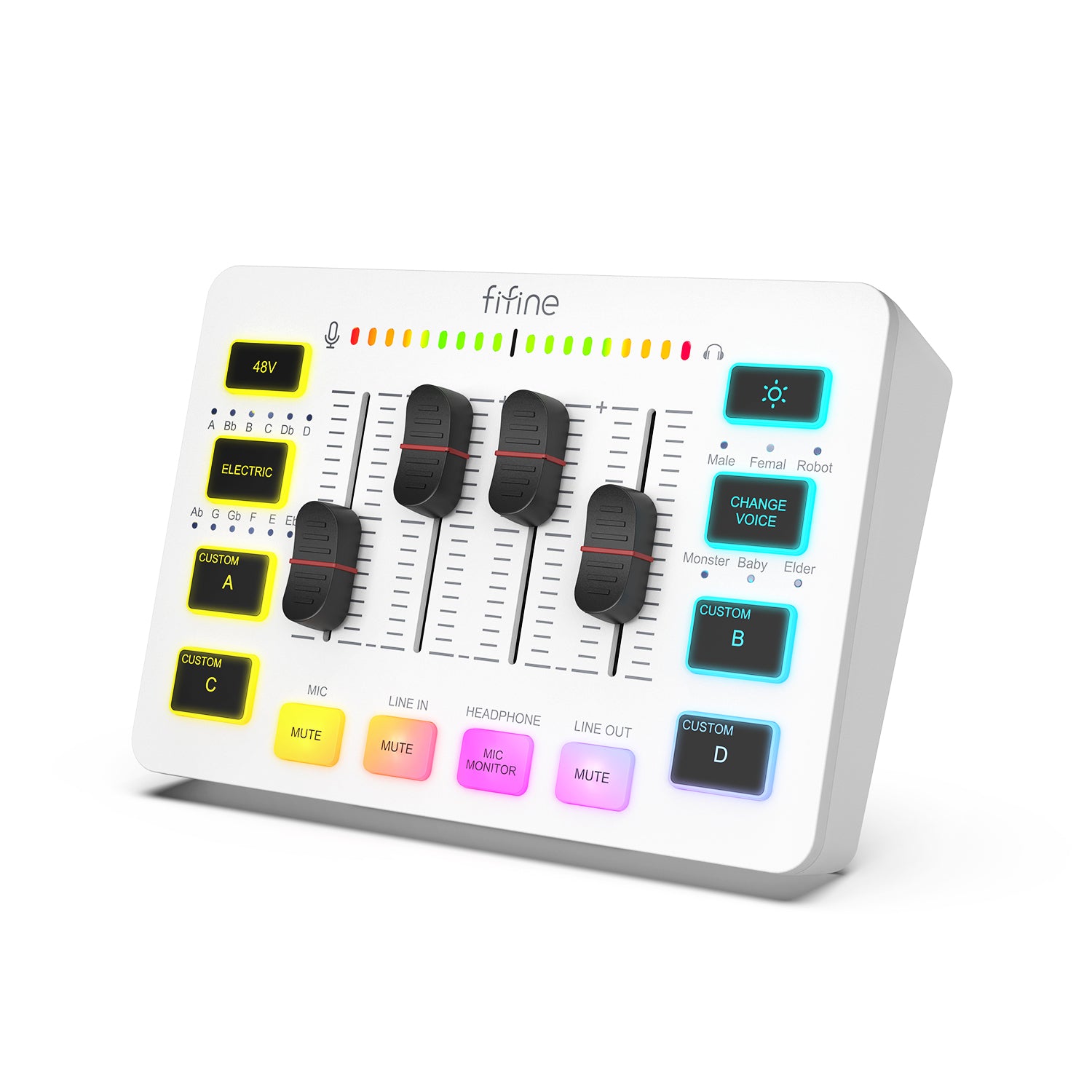 Fifine - AmpliGame - SC3 Audio Mixer