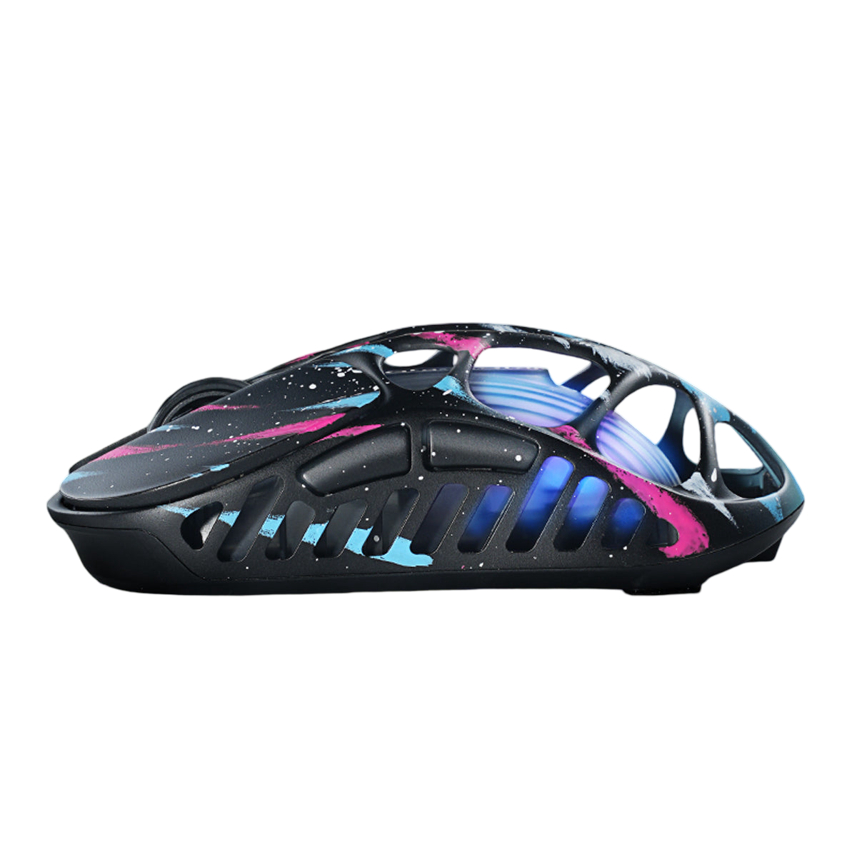 GravaStar - Mercury X Pro Special Edition Neon Graffiti Wireless Gaming Mouse