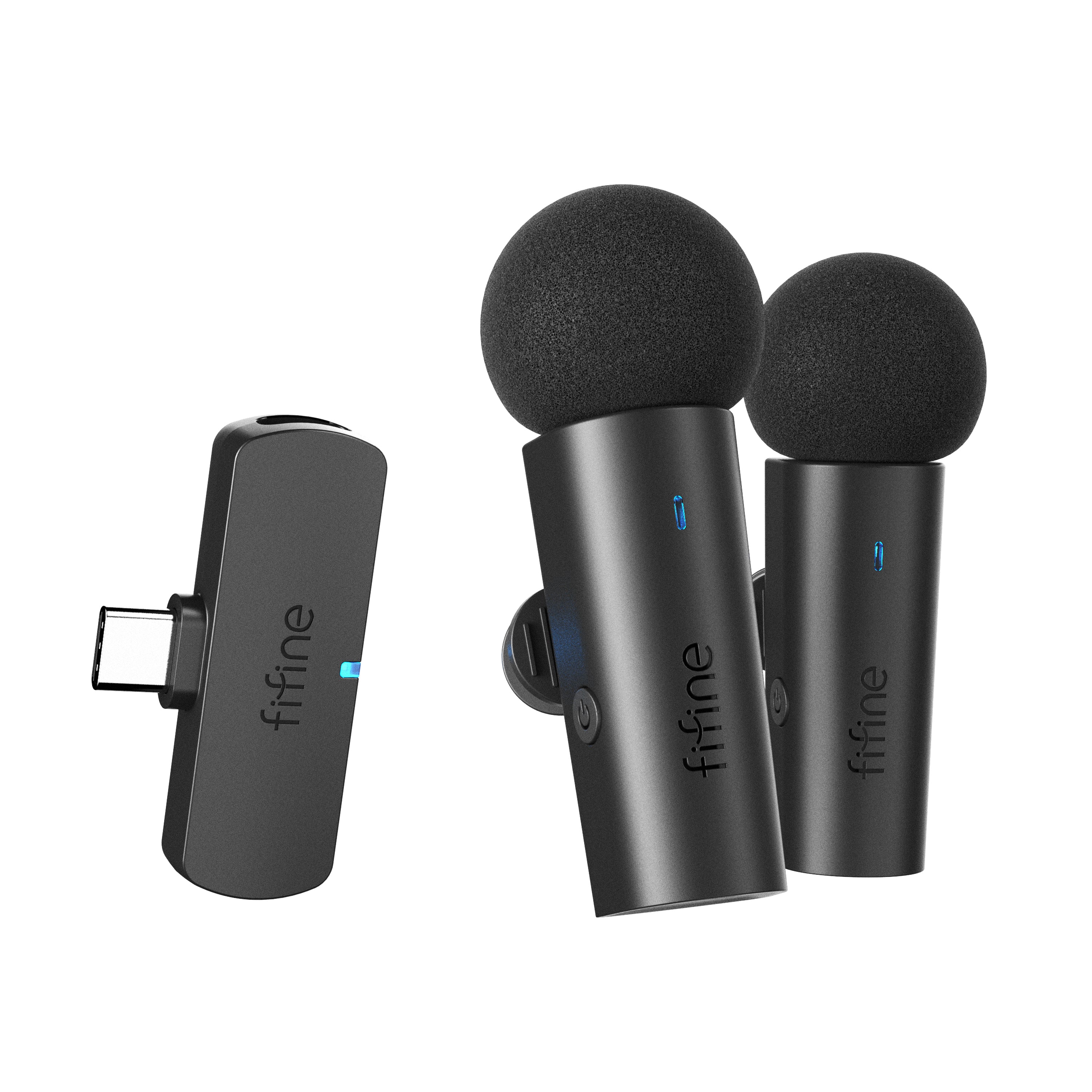 Fifine - AmpliGame - M8 Wireless Lavalier Microphone