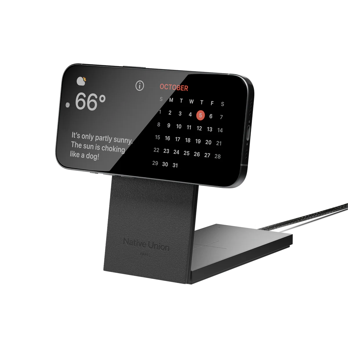 Native Union - Rise 2-in-1 Magnetic Wireless Charger