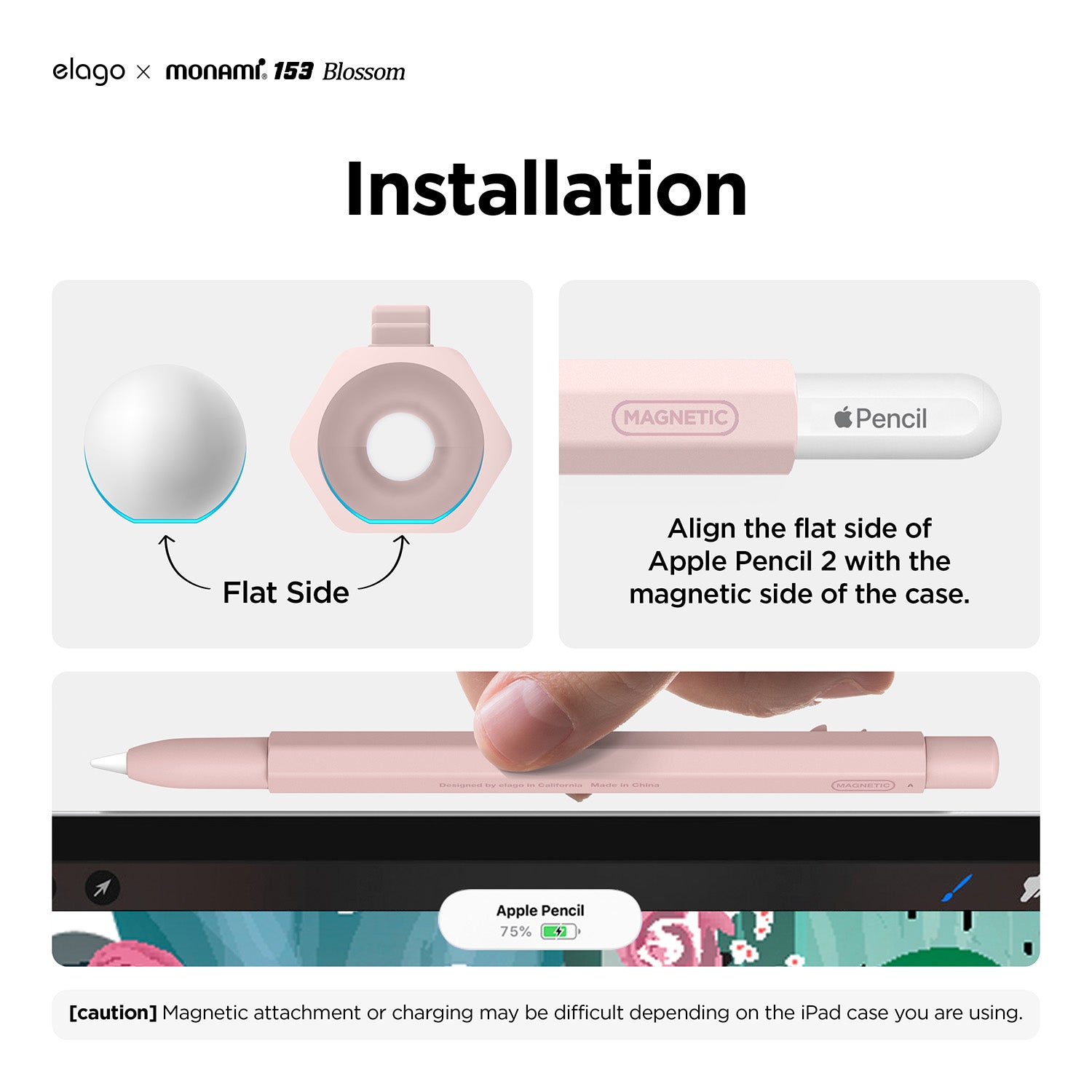 Elago x MONAMI Case for Apple Pencil 2nd Gen