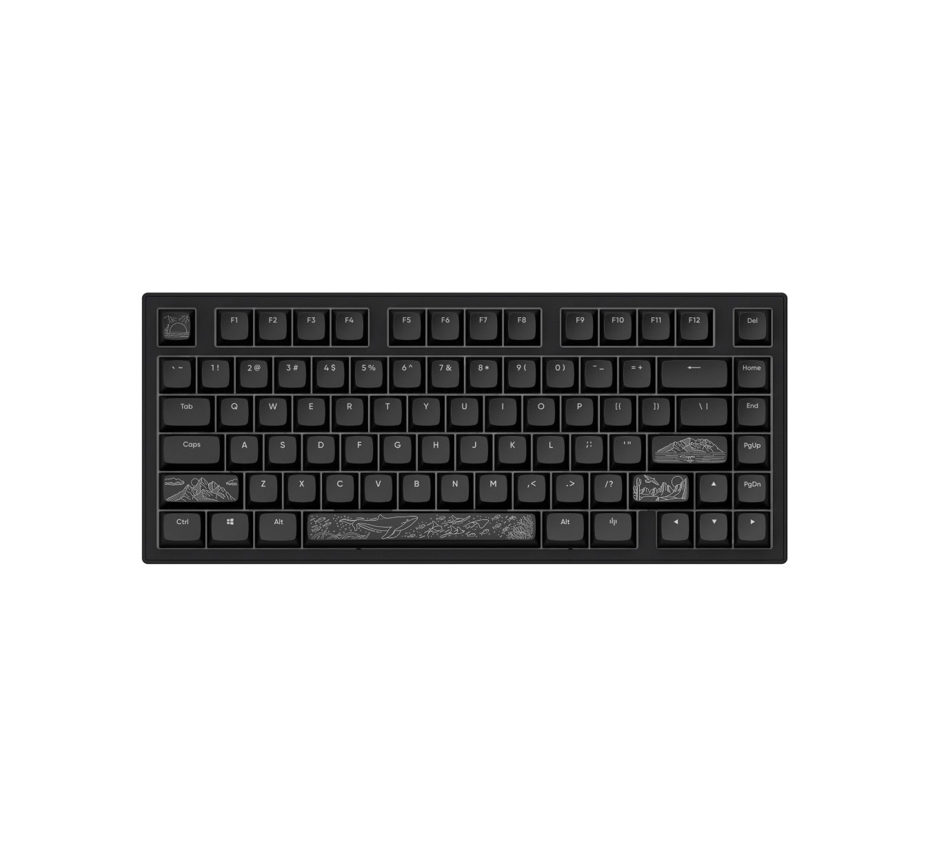 Dark Project - ALU81A Terra Nostra Gaming Mechanical Keyboard