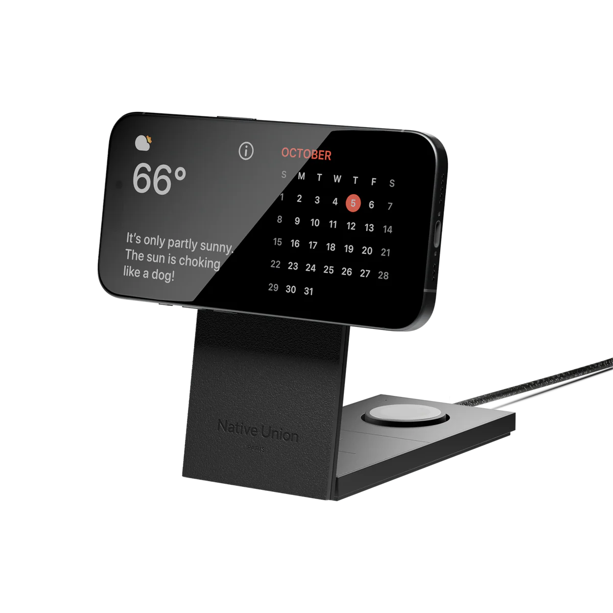 Native Union - Rise 3-in-1 Magnetic Wireless Charger