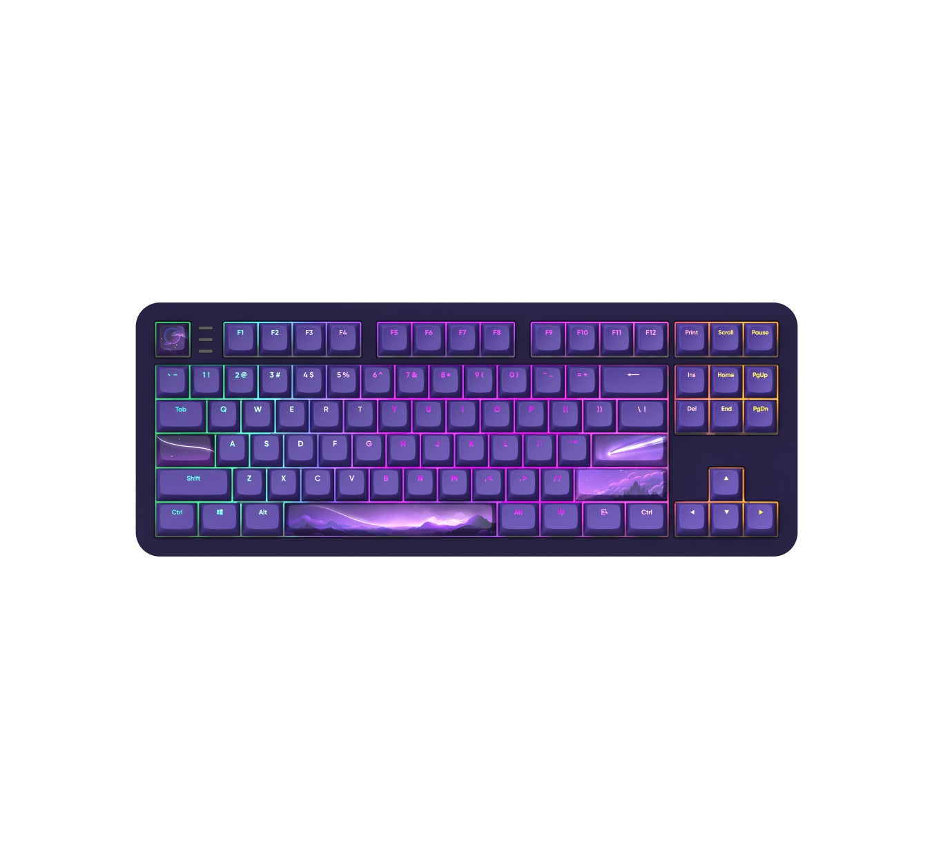 Dark Project - ALU87B Celestial Gaming Mechanical Keyboard