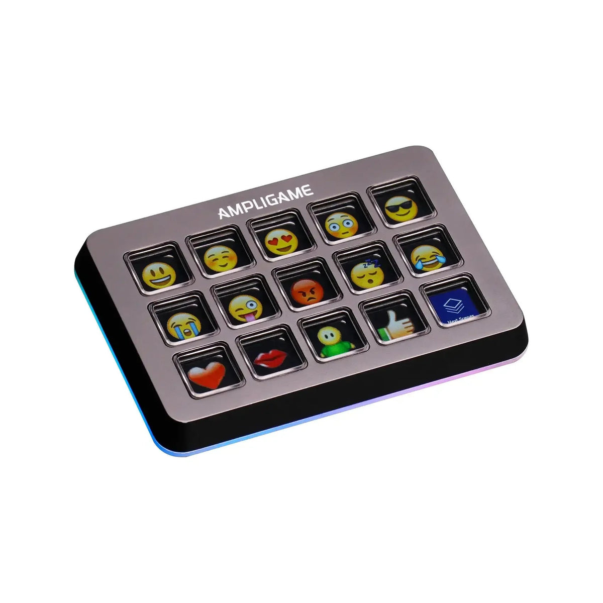Mechaniczna klawiatura z emoji, idealna do personalizacji desk setupu i pracy w home office