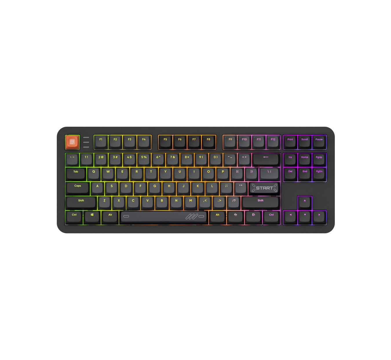 Dark Project - ALU87B Gamma Gaming Magnetic Keyboard