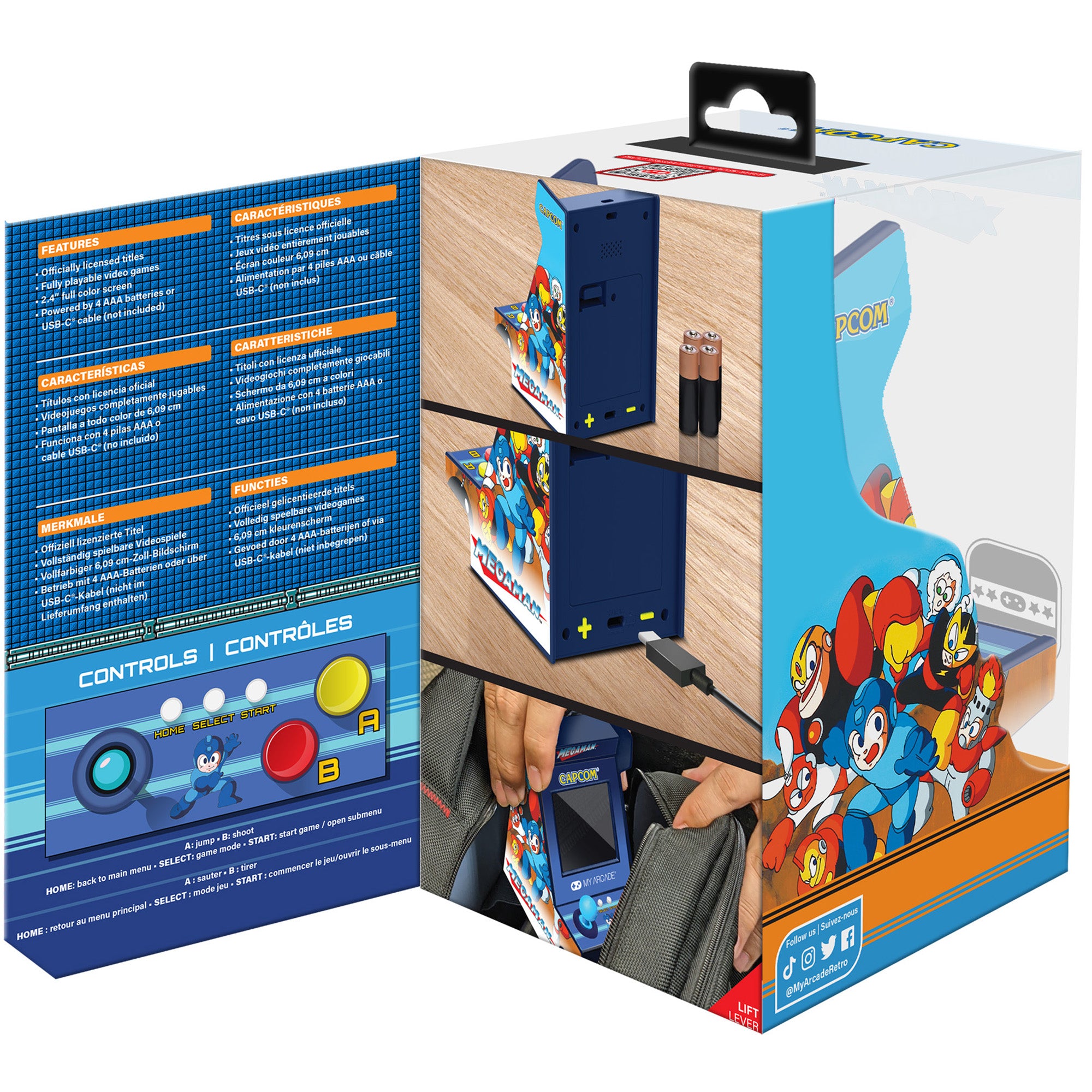 My Arcade - Mega Man Nano Player Pro DGUNL-4188