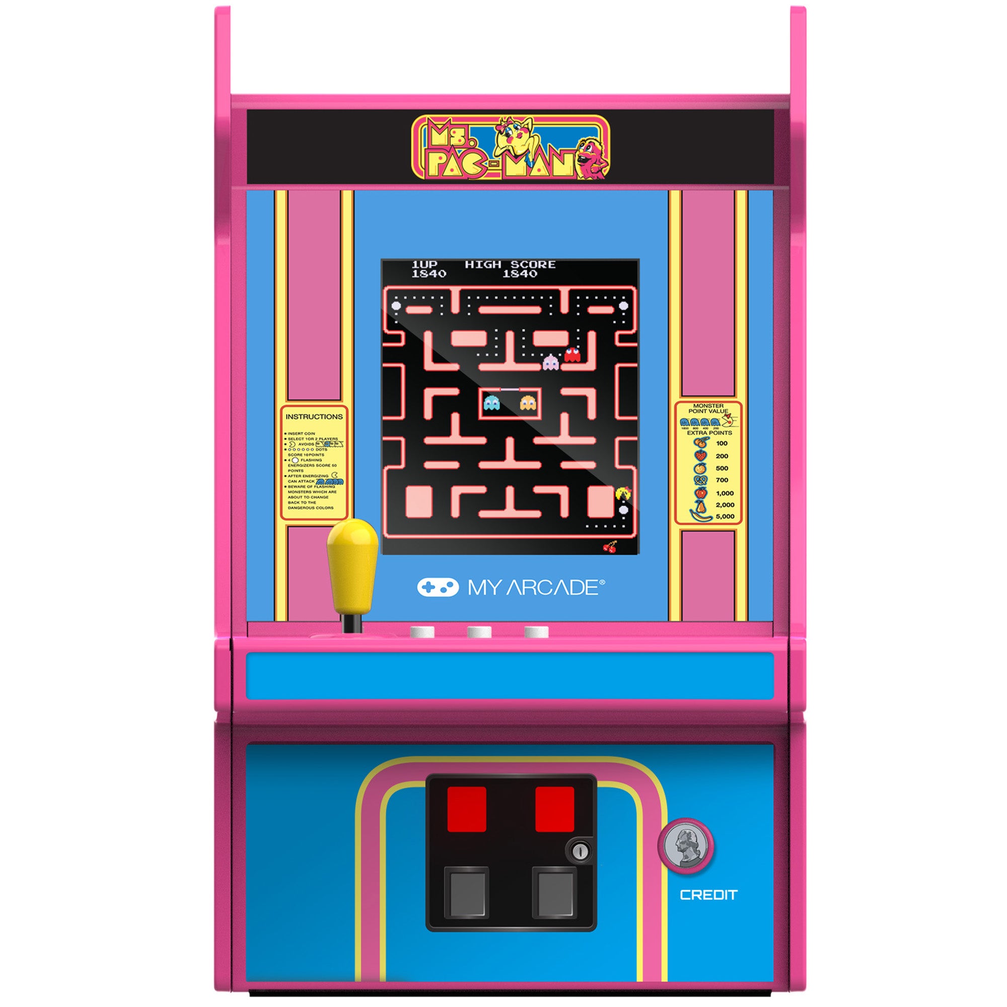 My Arcade - Ms.PAC-MAN Micro Player Pro DGUNL-7009