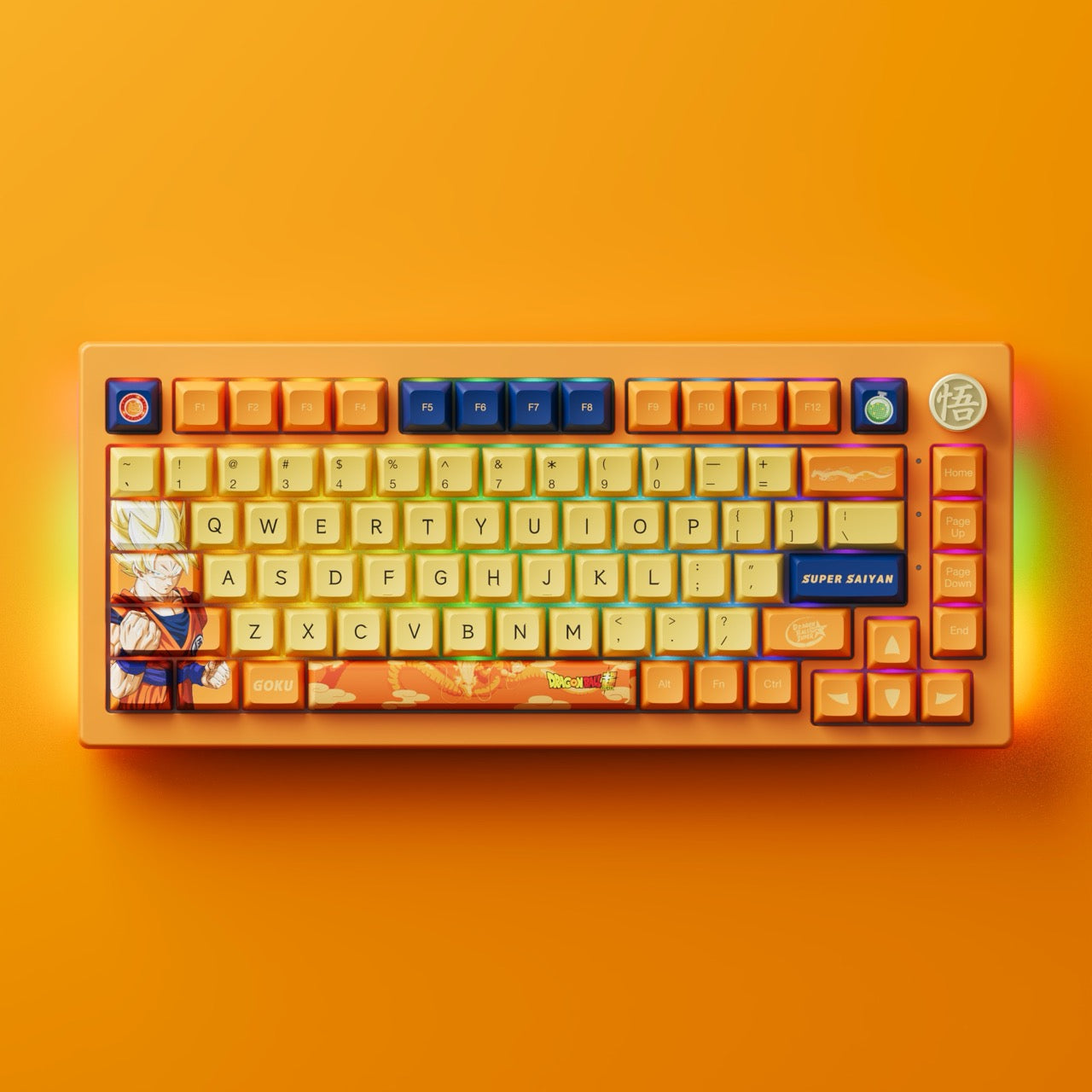 Akko - Dragon Ball Super Goku 5075B Plus Wireless Mechanical Keyboard