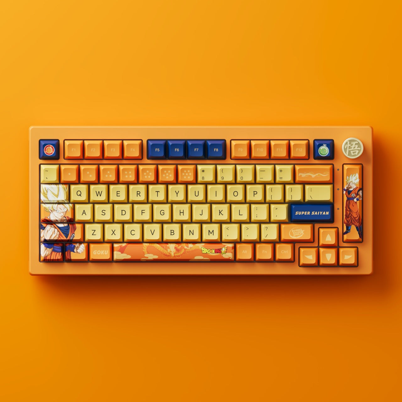 Akko - Dragon Ball Super Goku 5075B Plus Wireless Mechanical Keyboard