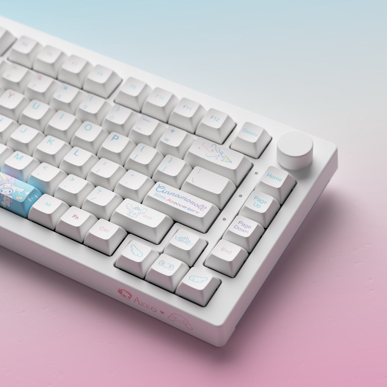 Akko - Cinnamoroll 20th Anniversary 5075B Plus Wireless Mechanical Keyboard
