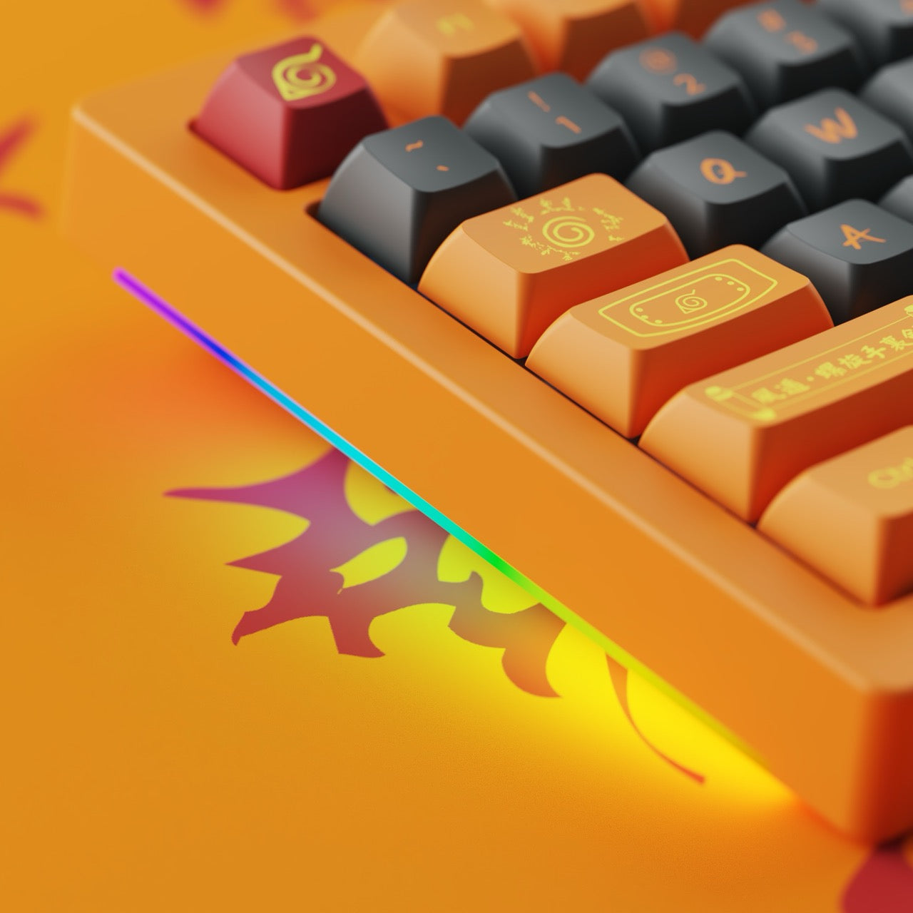 Akko - Naruto Uzumaki 20th Anniversary 5075B Plus Wireless Mechanical Keyboard