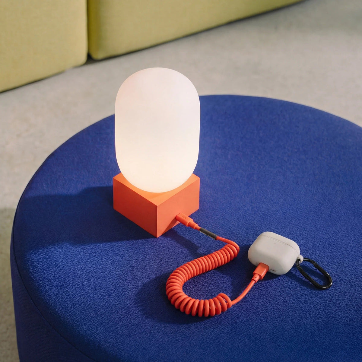 Native Union - Pop Light Portable Light & Powerbank Alarm Red