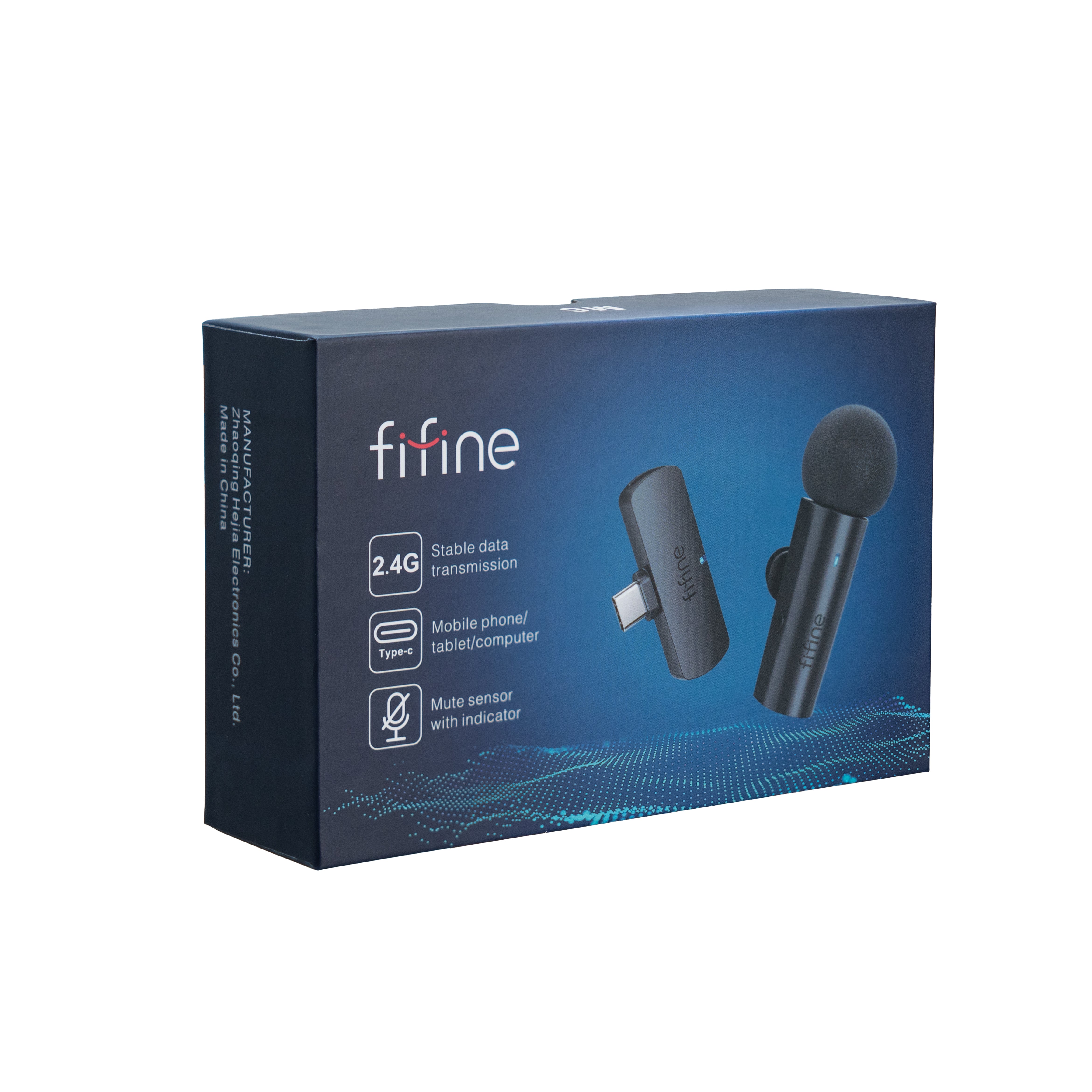 Fifine - AmpliGame - M6 Wireless Lavalier Microphone