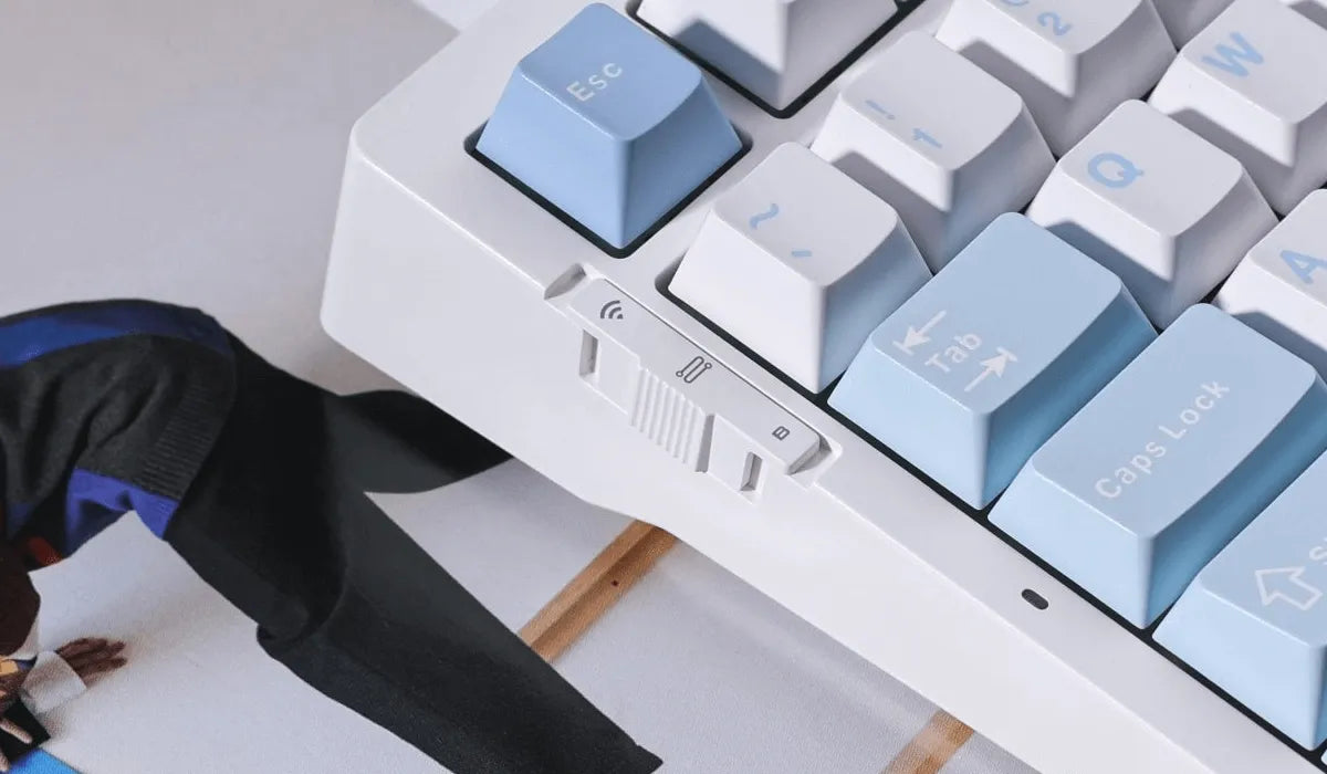 MCHOSE - Wireless Mechanical Keyboard G75 Pro Tri-Mode Blue