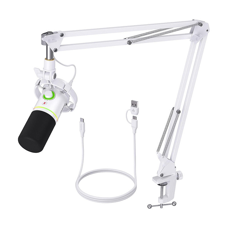 MAONO - PD200XS USB/XLR Dynamic Microphone Set with Boom Arm