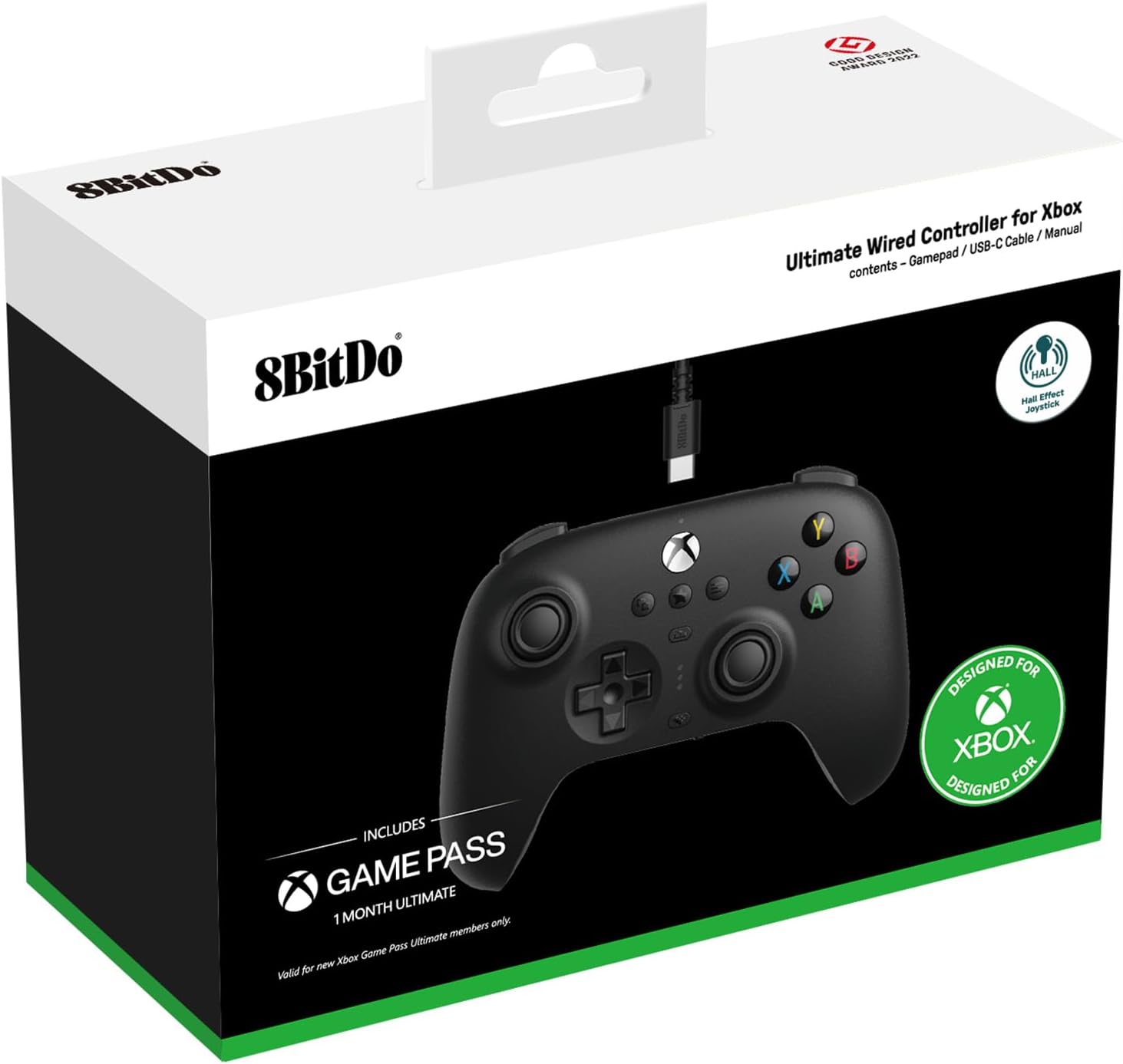 8BitDo - Ultimate Wired Controller for Xbox