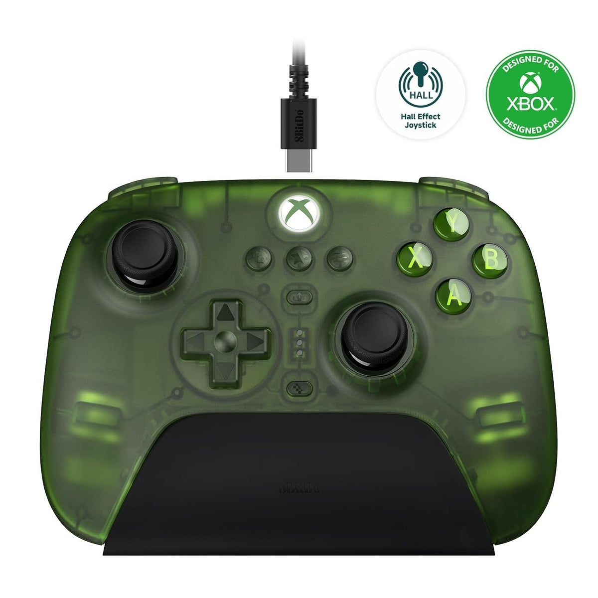 8BitDo - Ultimate 3-mode Jade Wireless Controller for Xbox