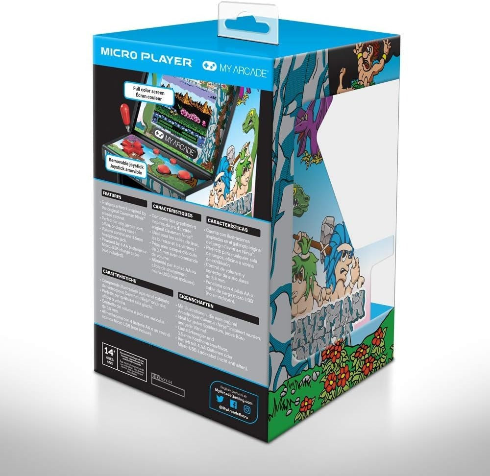 My Arcade - CAVEMAN NINJA Micro Player DGUNL-3218