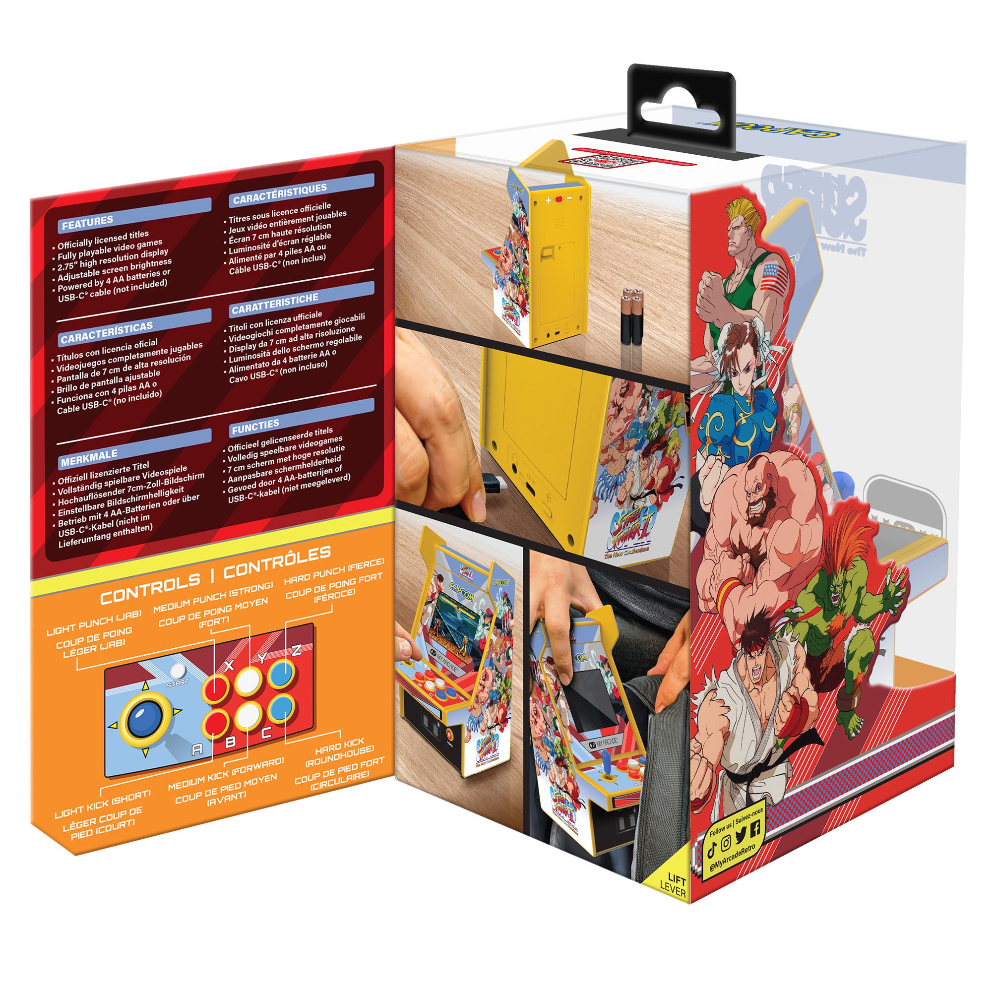 My Arcade - Super Street Fighter II Micro Player Pro DGUNL-4185