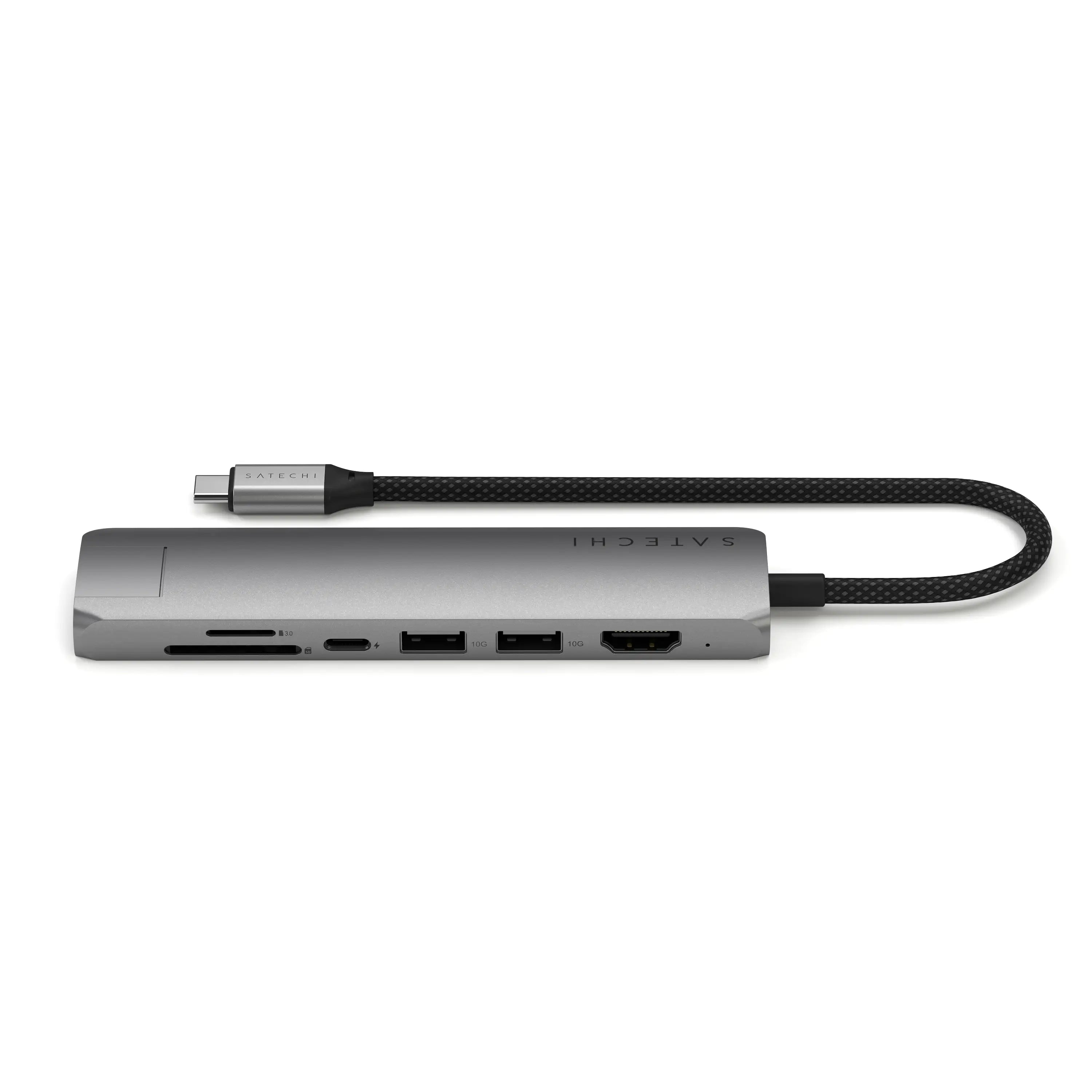 Satechi - 7-in-1 USB-C Slim Multiport Adapter with Ethernet