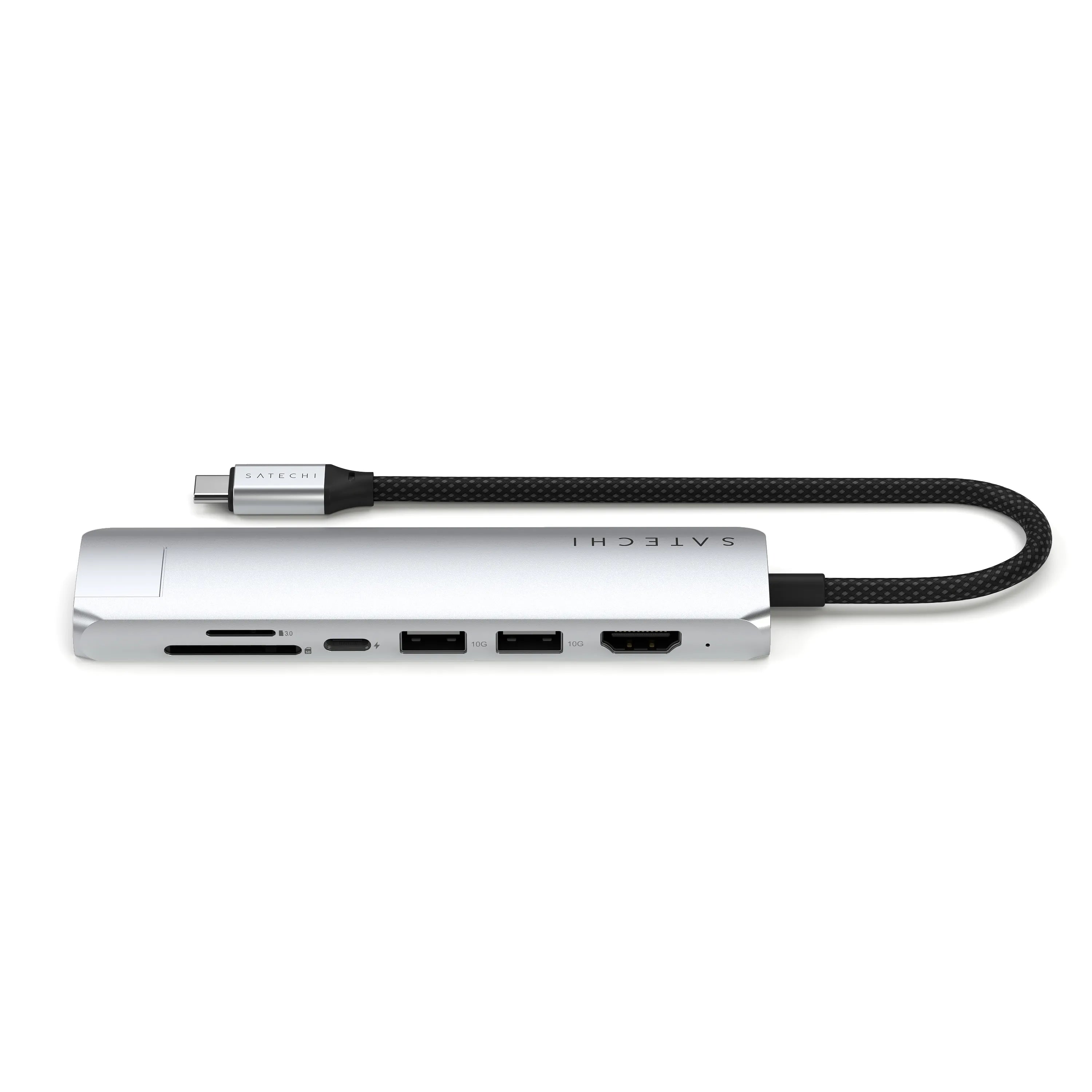 Satechi - 7-in-1 USB-C Slim Multiport Adapter with Ethernet