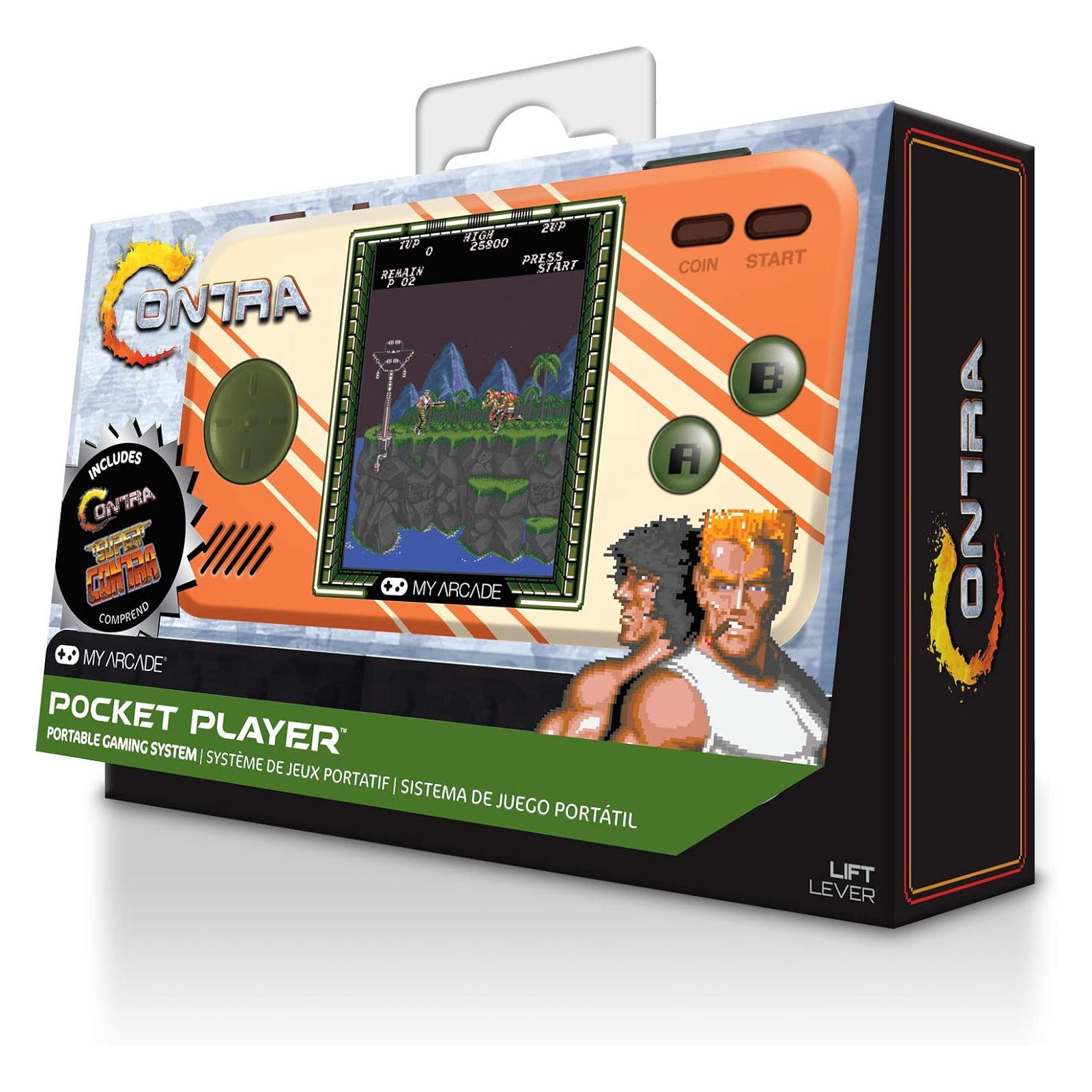 My Arcade - Contra Pocket Player DGUNL-3281