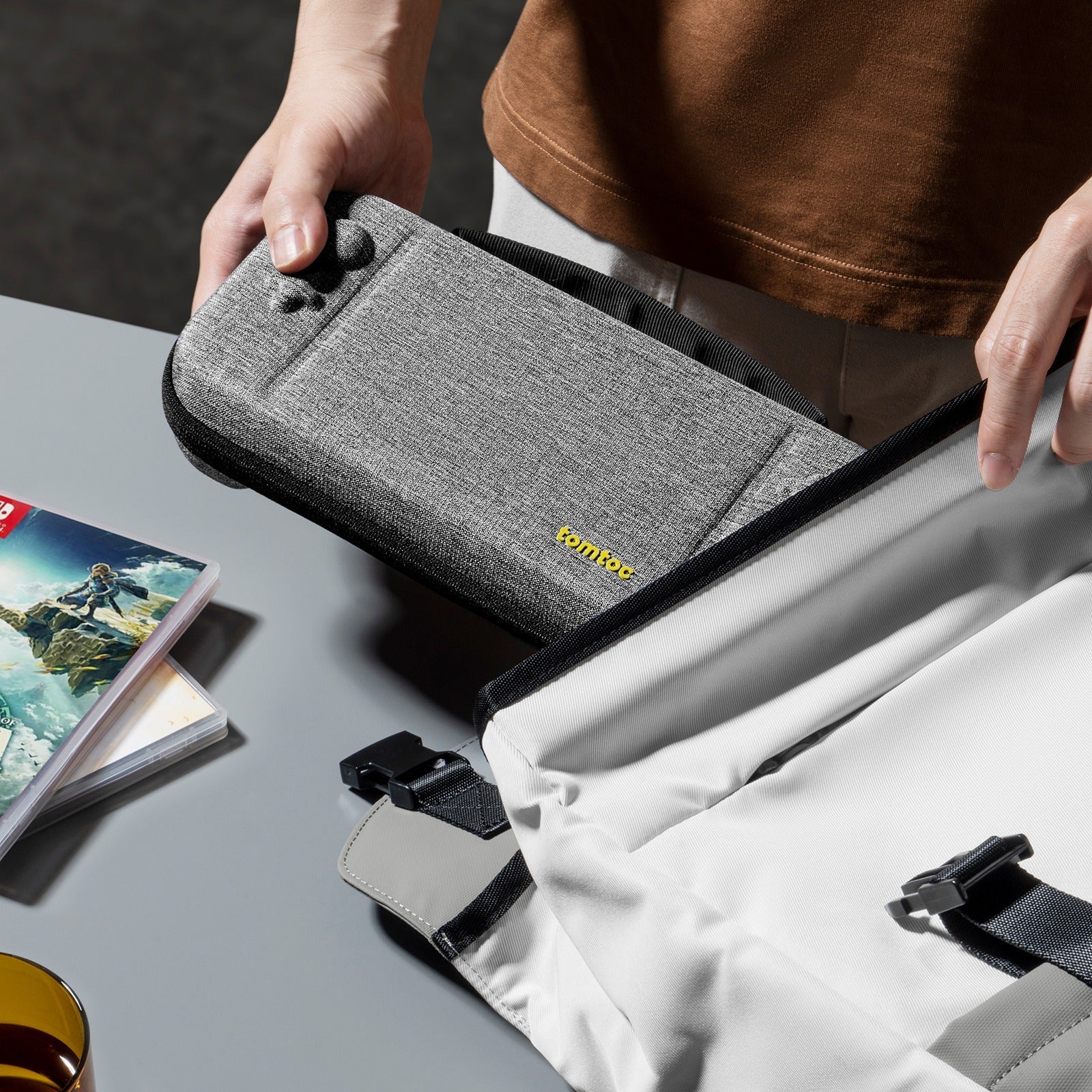 Tomtoc - FancyCase-G05 Nintendo Switch Medium Case